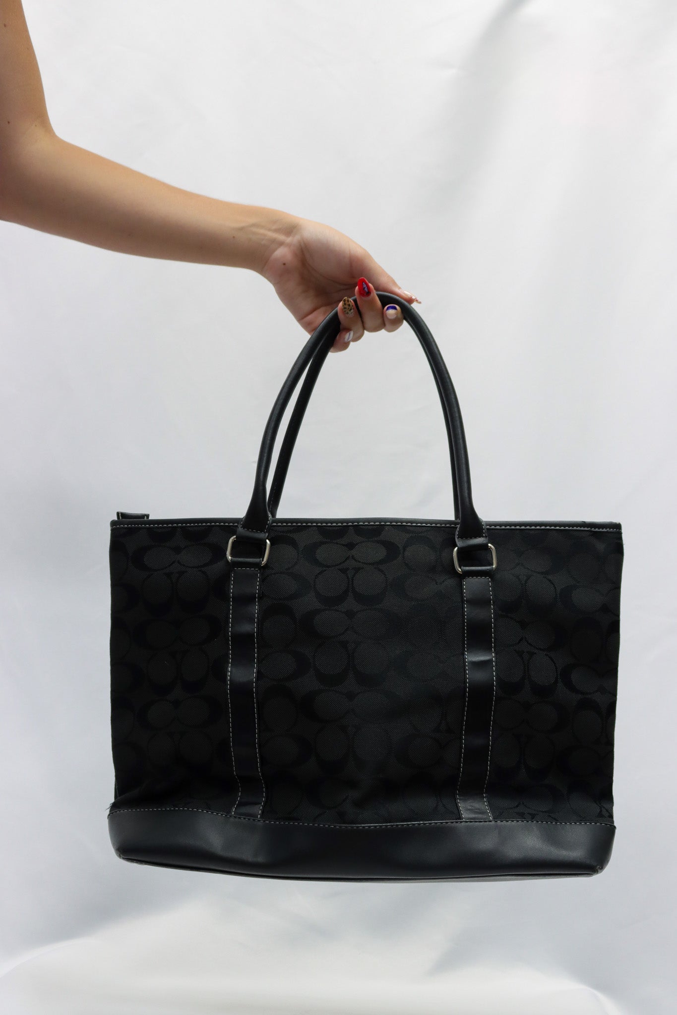 Coach Black Tote Bag