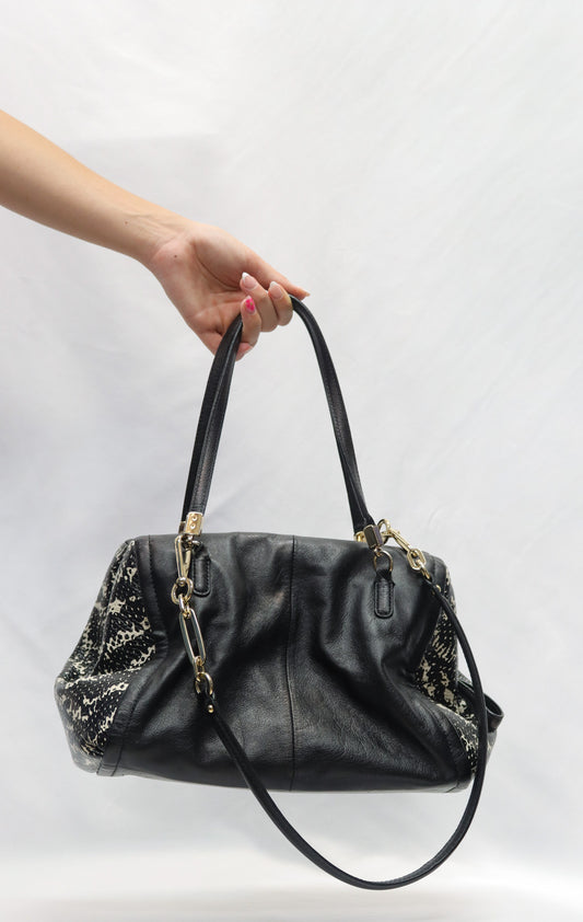 Coach Black Satchel