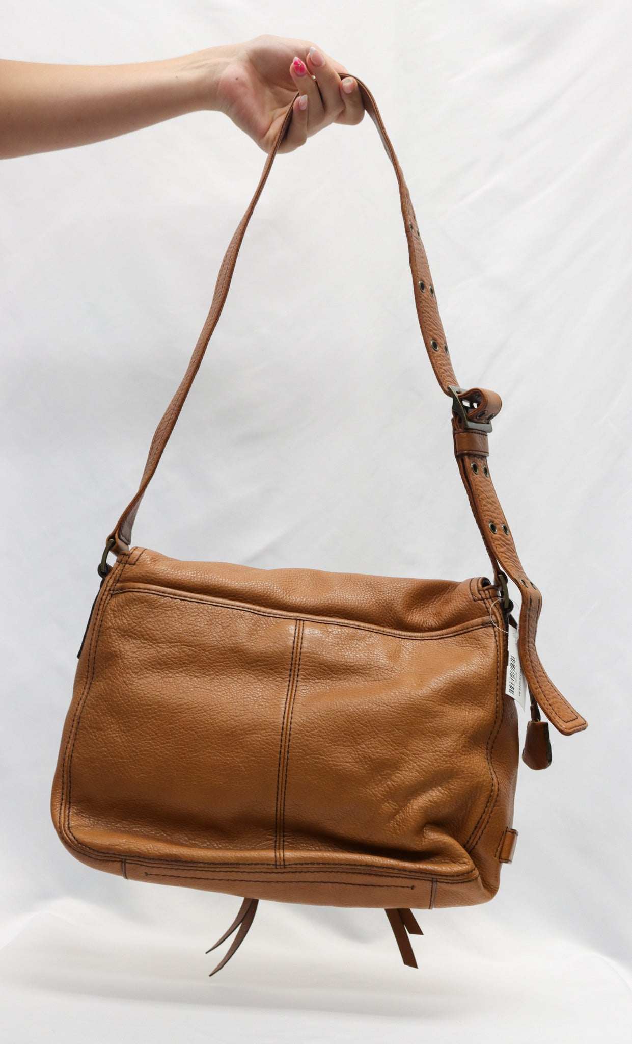 Banana Republic Brown leather Messenger Bag