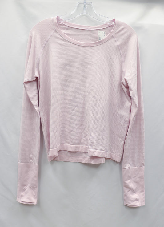 Lululemon Pink Swiftly Longsleve Size 10