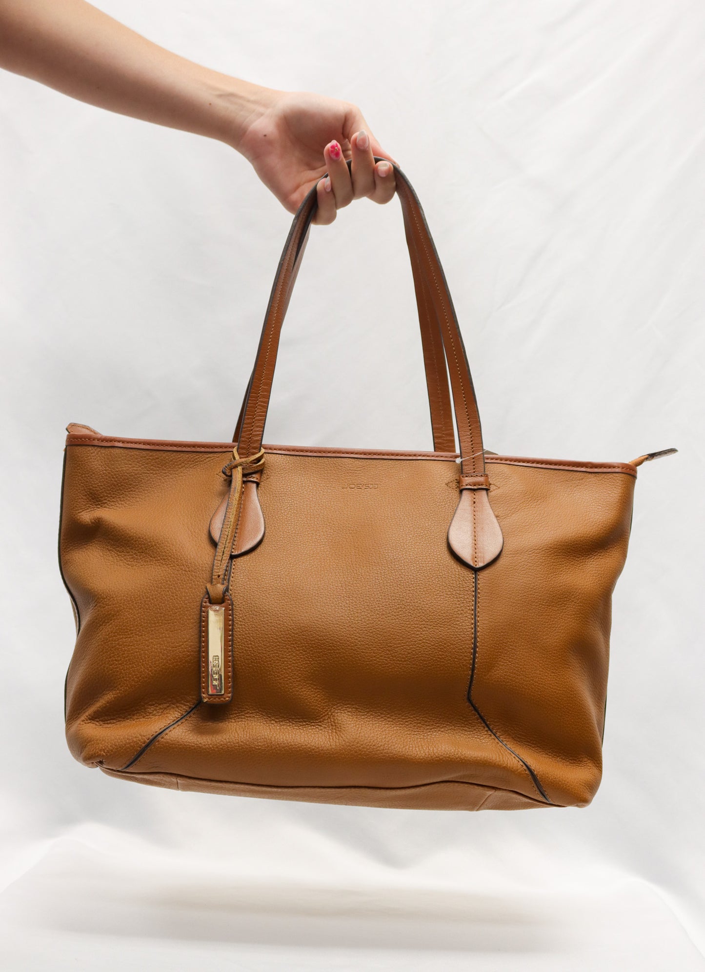 Joes JJ Brown Leather Tote