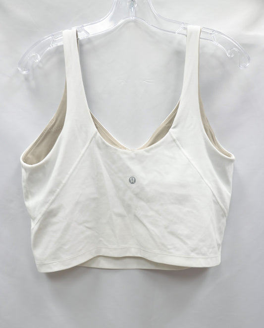Lululemon White Tank Size 14