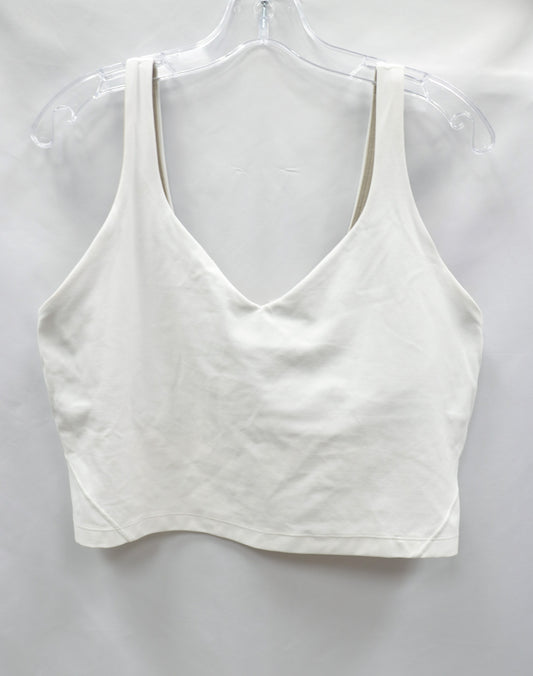 Lululemon White Tank Size 14