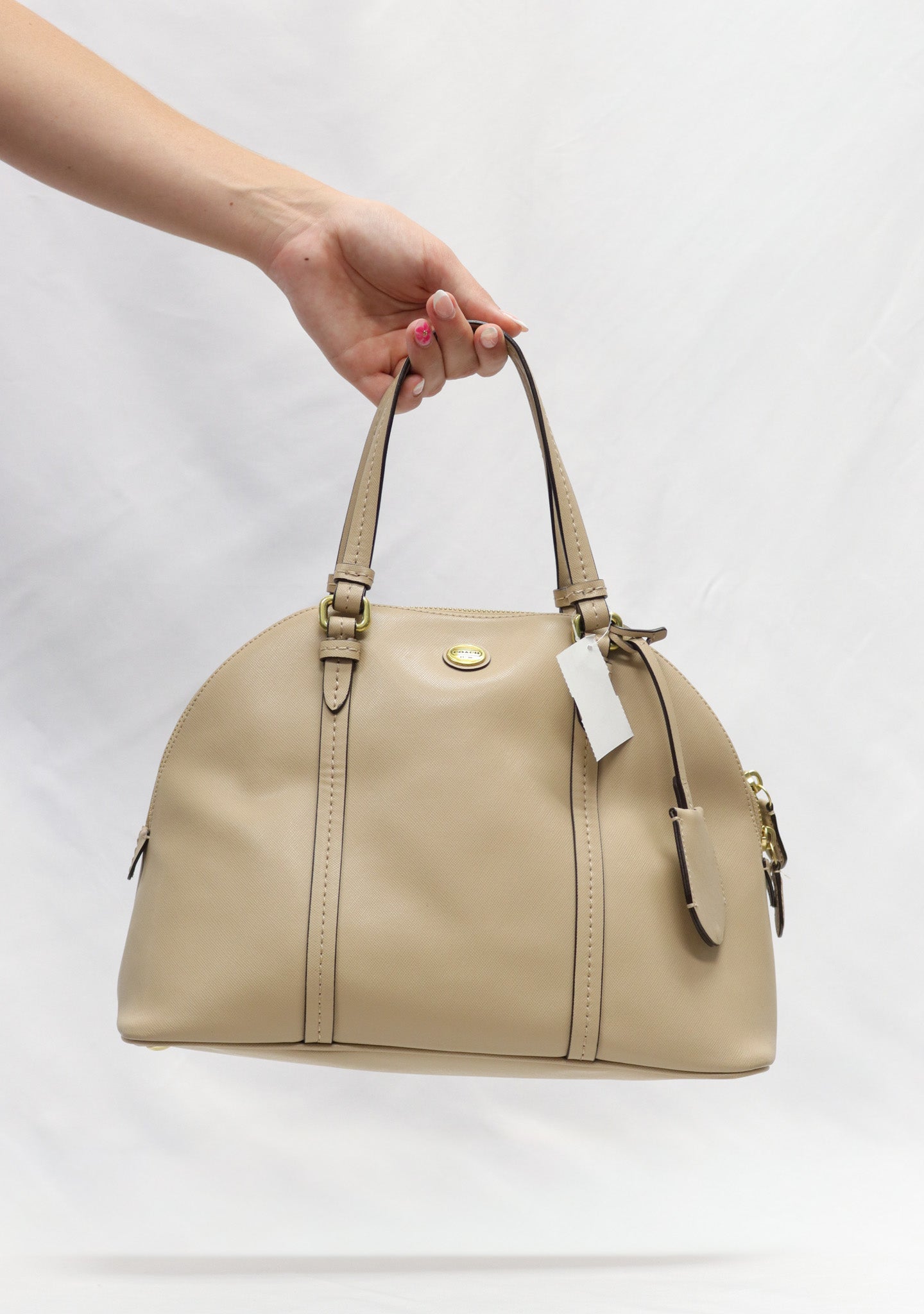 Coach Beige Cross Body
