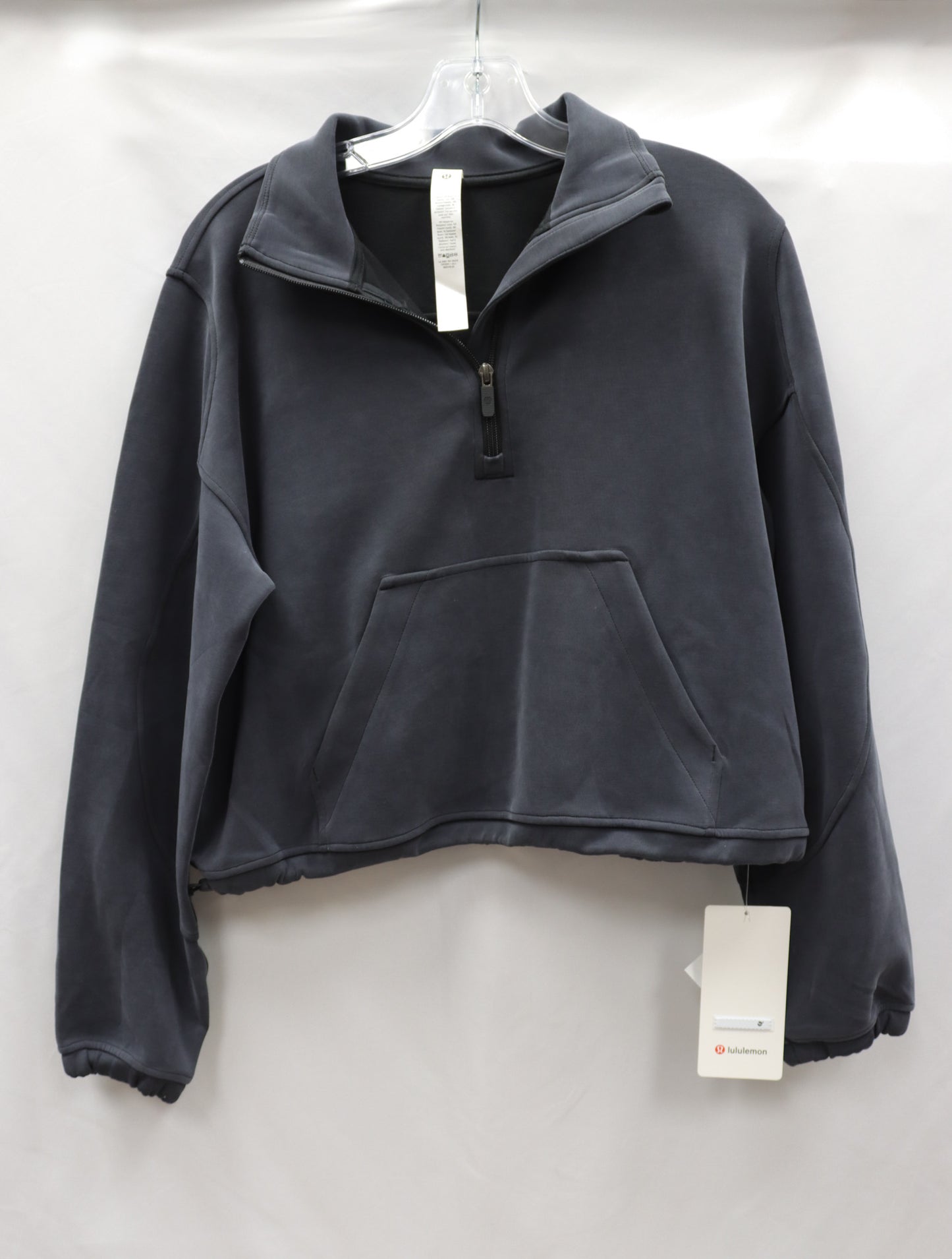 Lululemon Grey Softstreme Half Zip Size 6