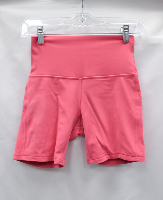 Lululemon Pink Biker Shorts Size 4