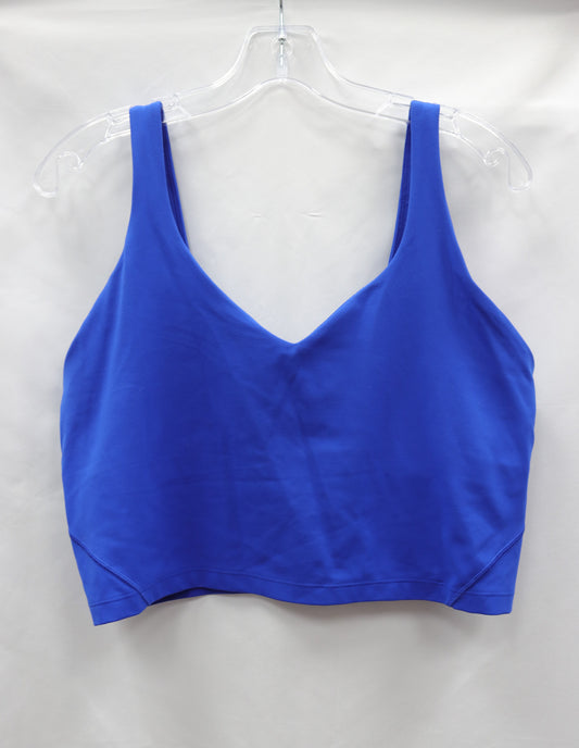 Lululemon Blue Align Tank Size 14