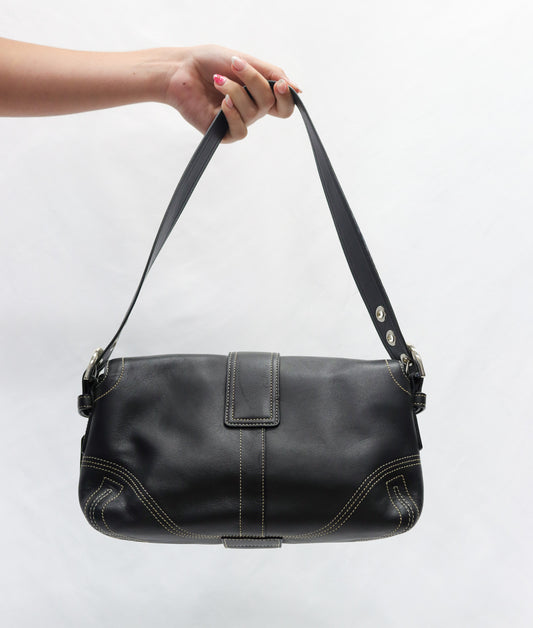Coach Black Soho Leather Bag