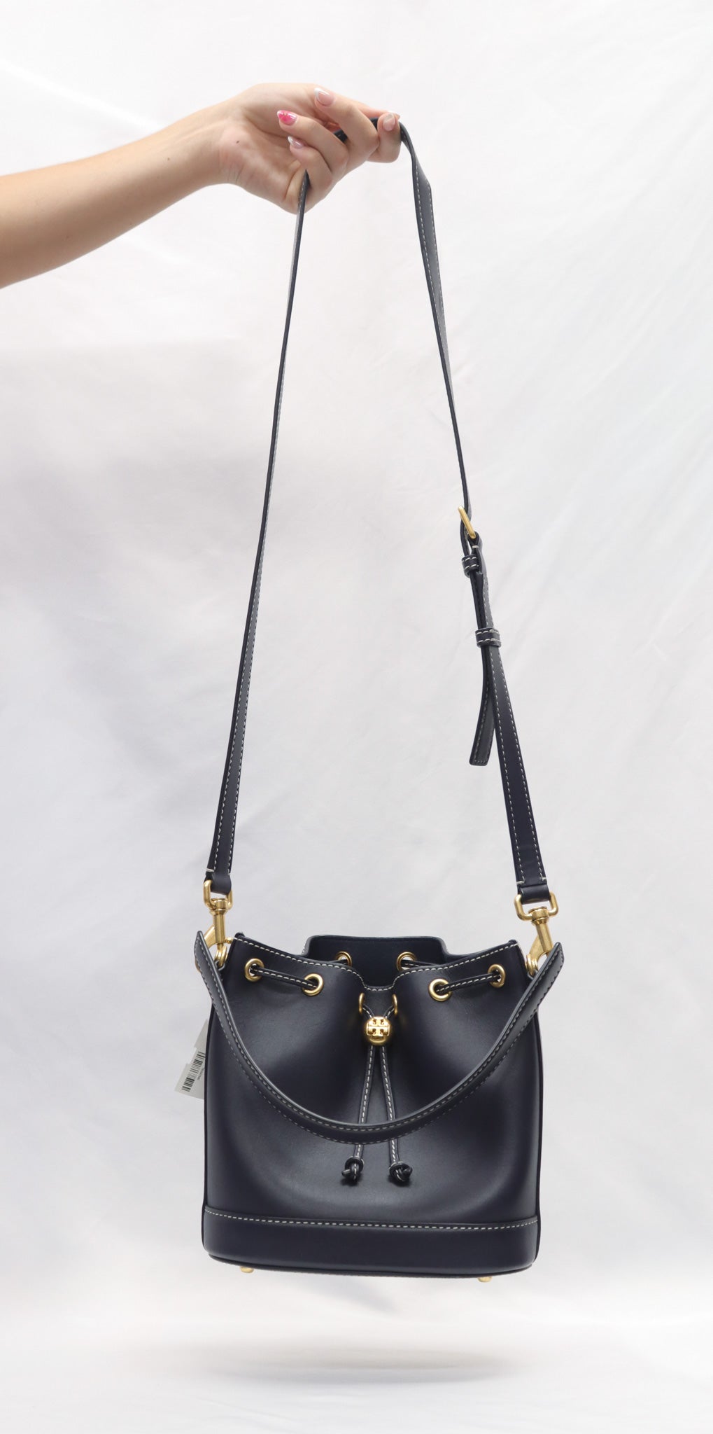 Tory Burch Navy Buket Bag