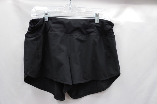 Lululemon Black Speed Up Shorts Size 10T