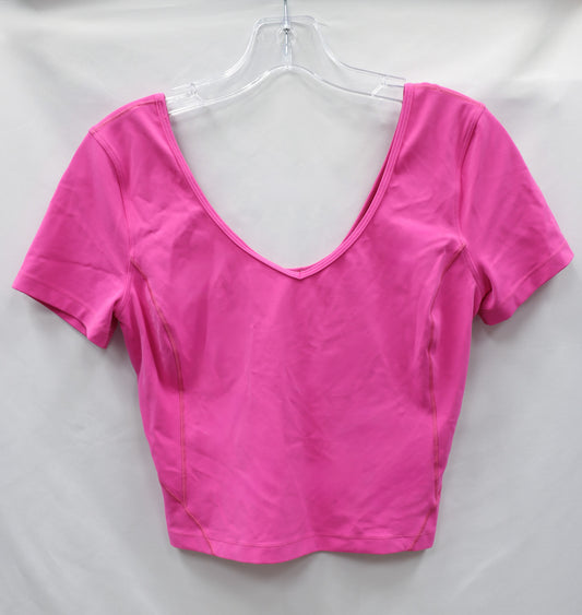 Lululemon Pink Top Size 8