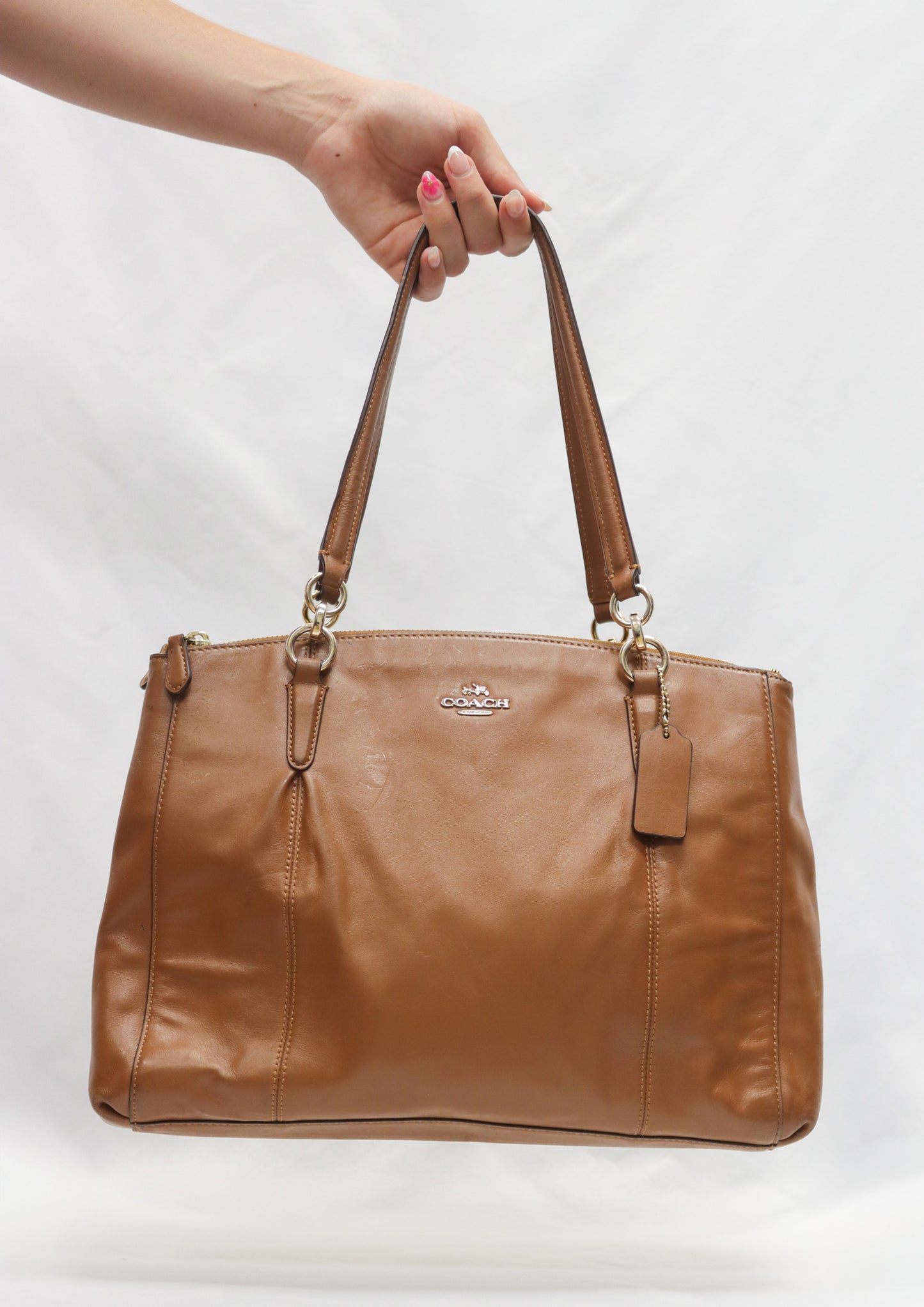 Coach Brown Handbag As Is