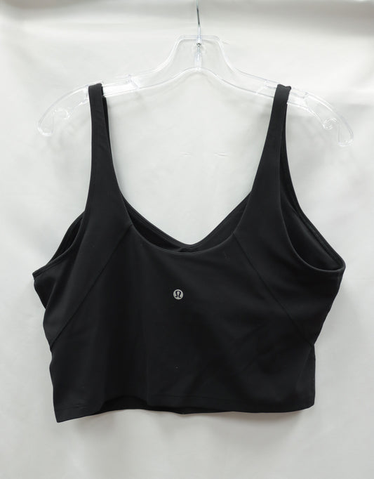Lululemon Black Tank top Size 14