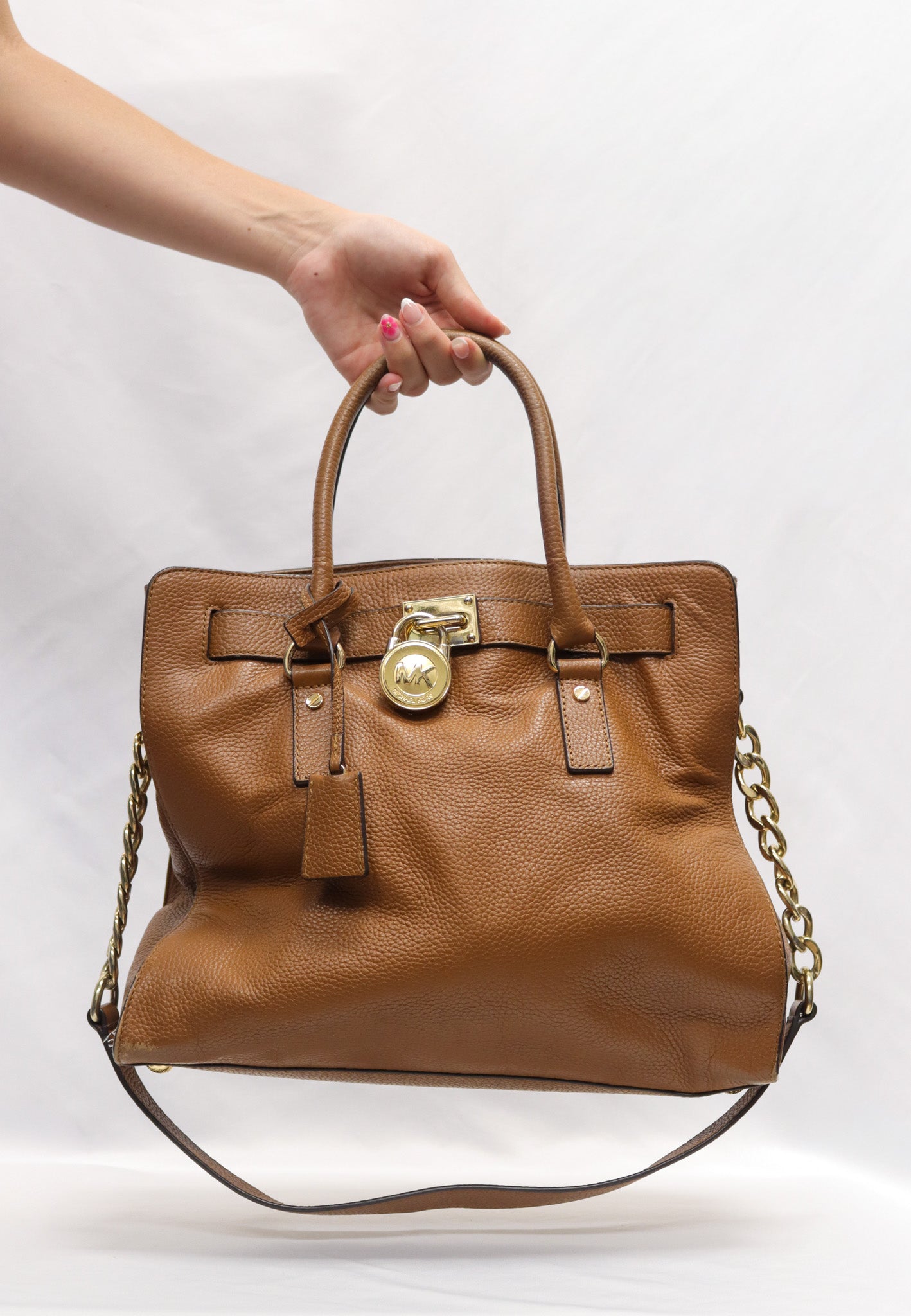 Michael Kors Brown Handbag as is