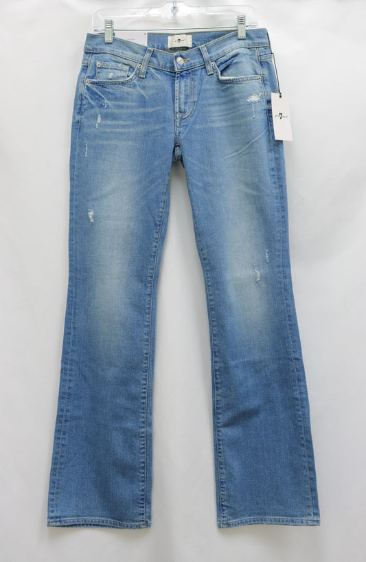 7 For All Of Mankind Blue Jeans Size 28 NWT
