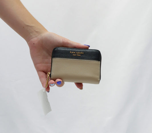 Kate Spade Tan/Balck Wallet