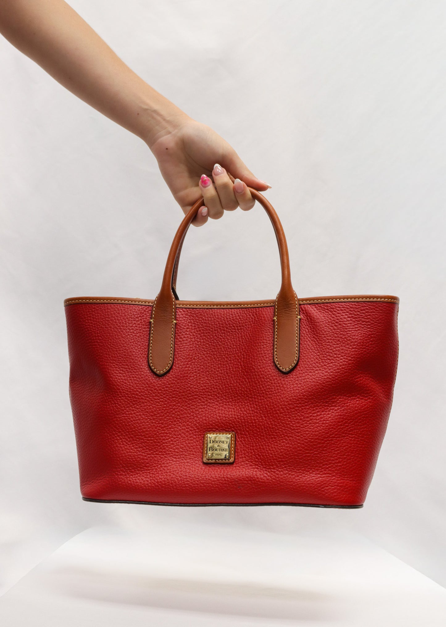 Dooney & Burke Red Tote Bag