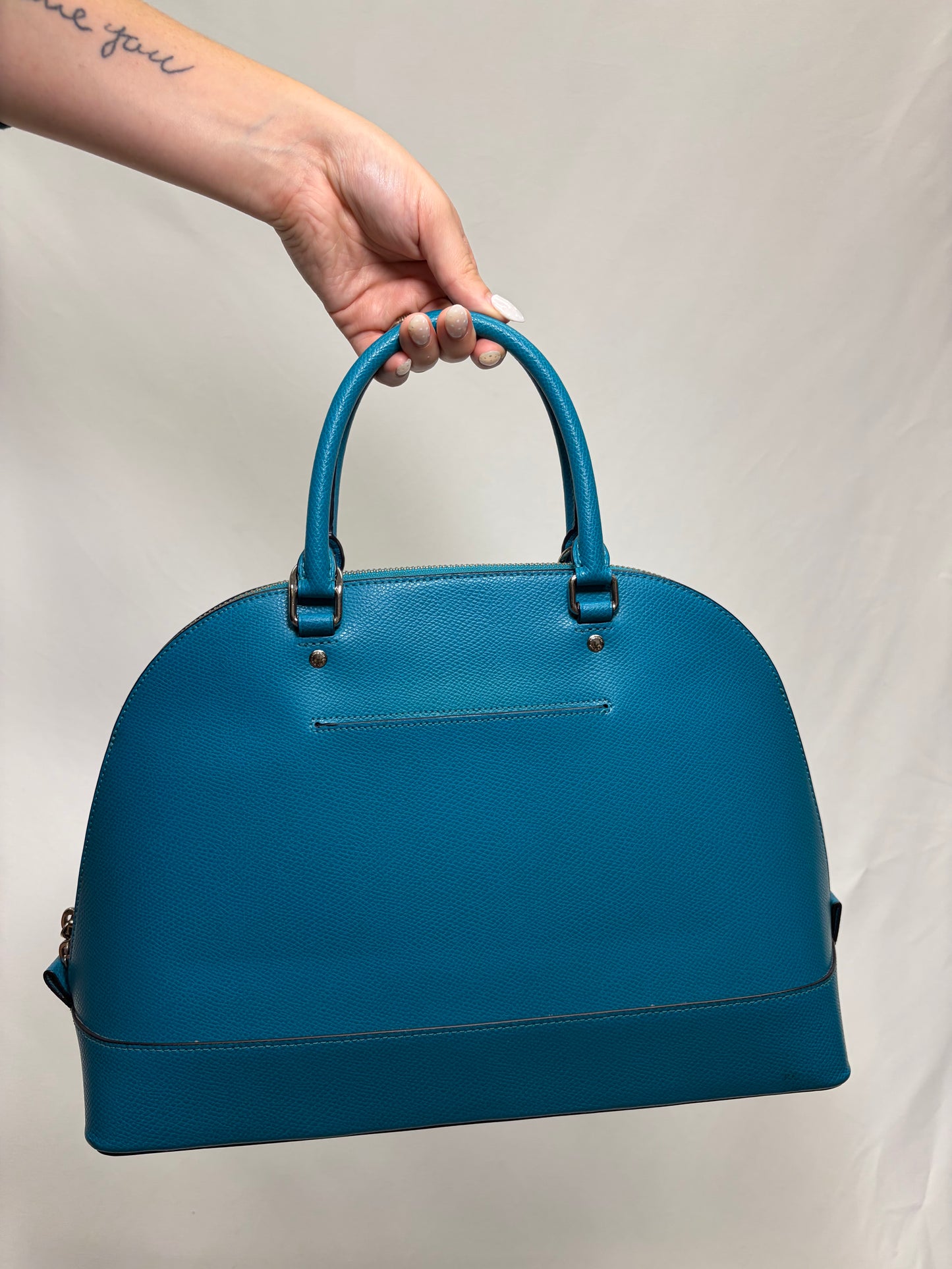 Coach Blue Handbag