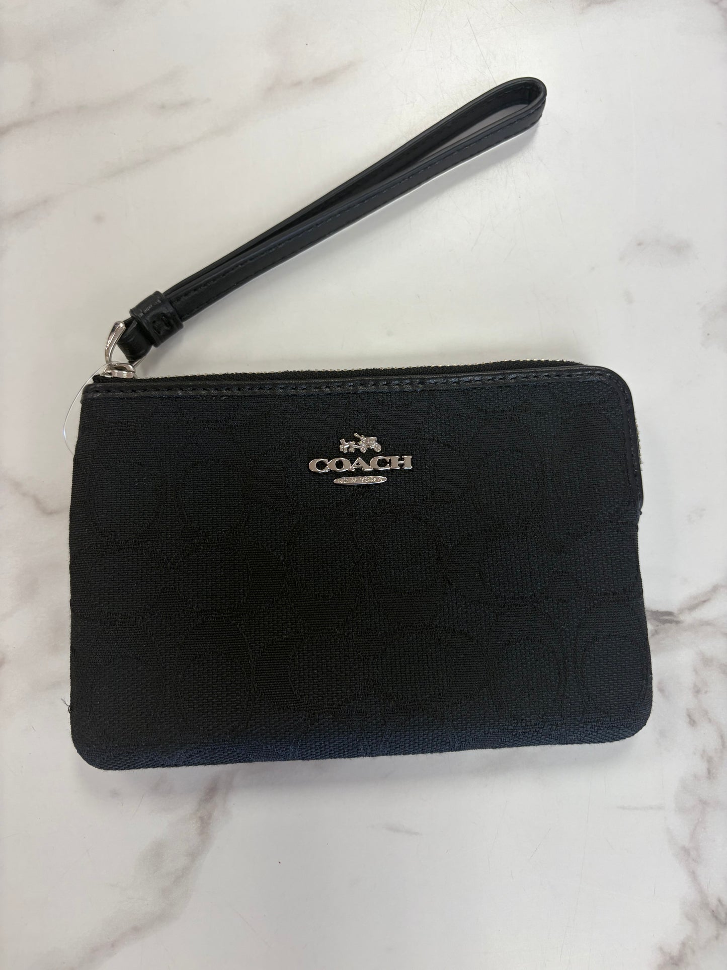Coach Black Wristlet