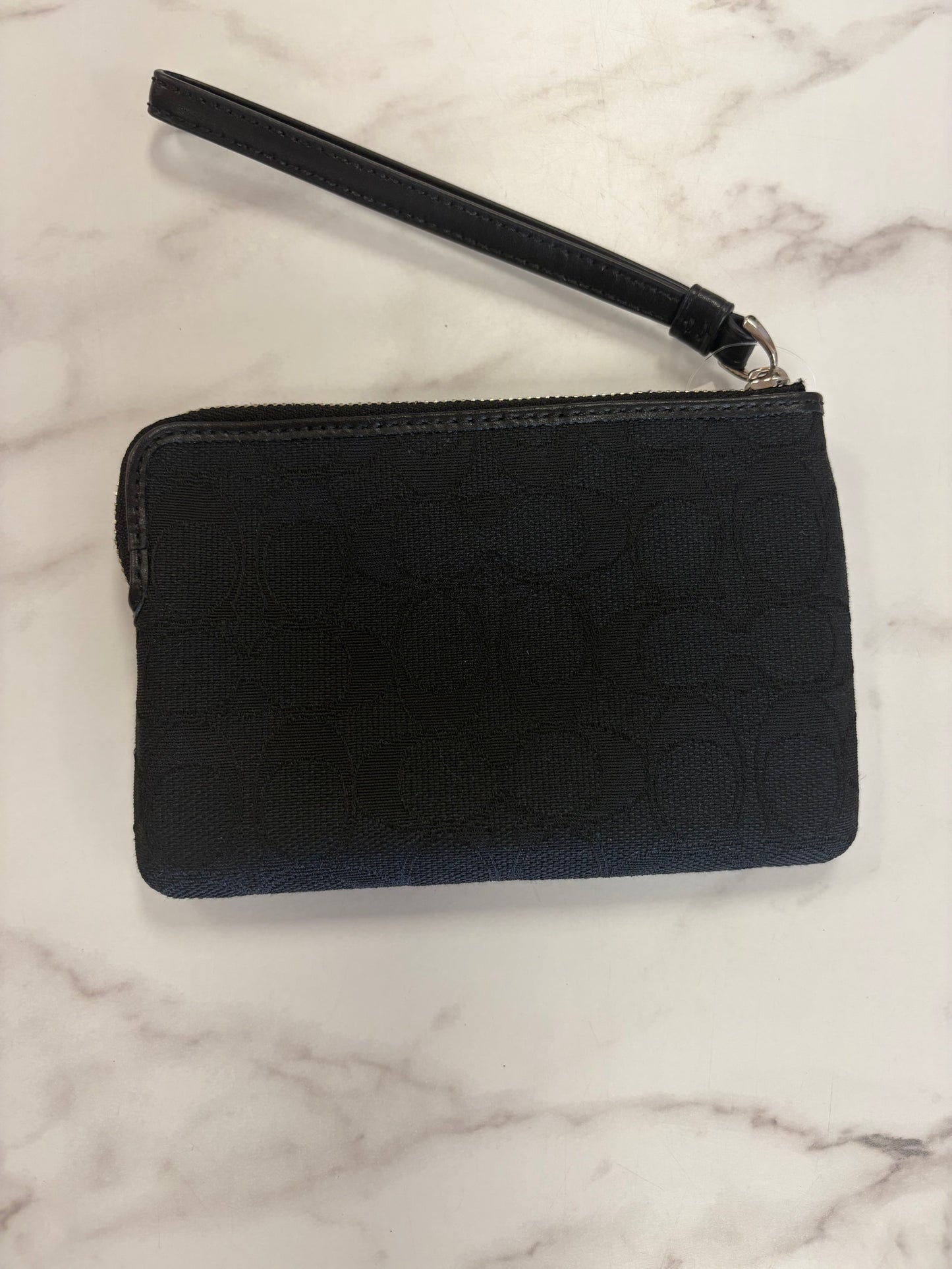 Coach Black Wristlet