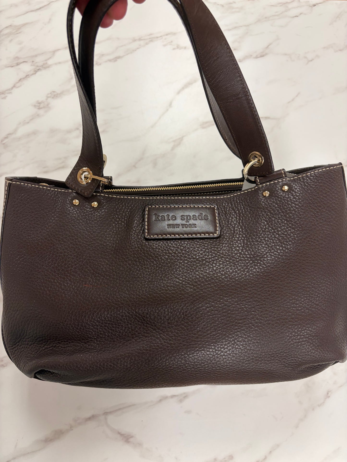 Kate Spade Brown Handbag As Is