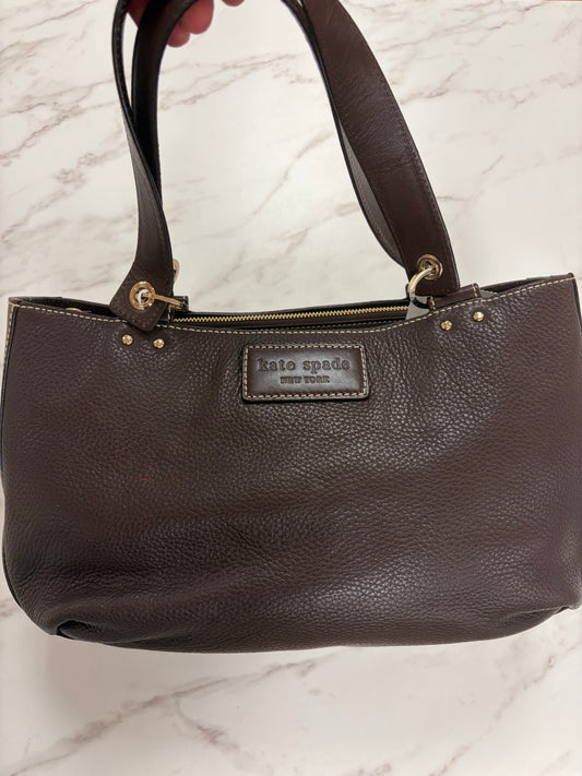 Kate Spade Brown Handbag As Is