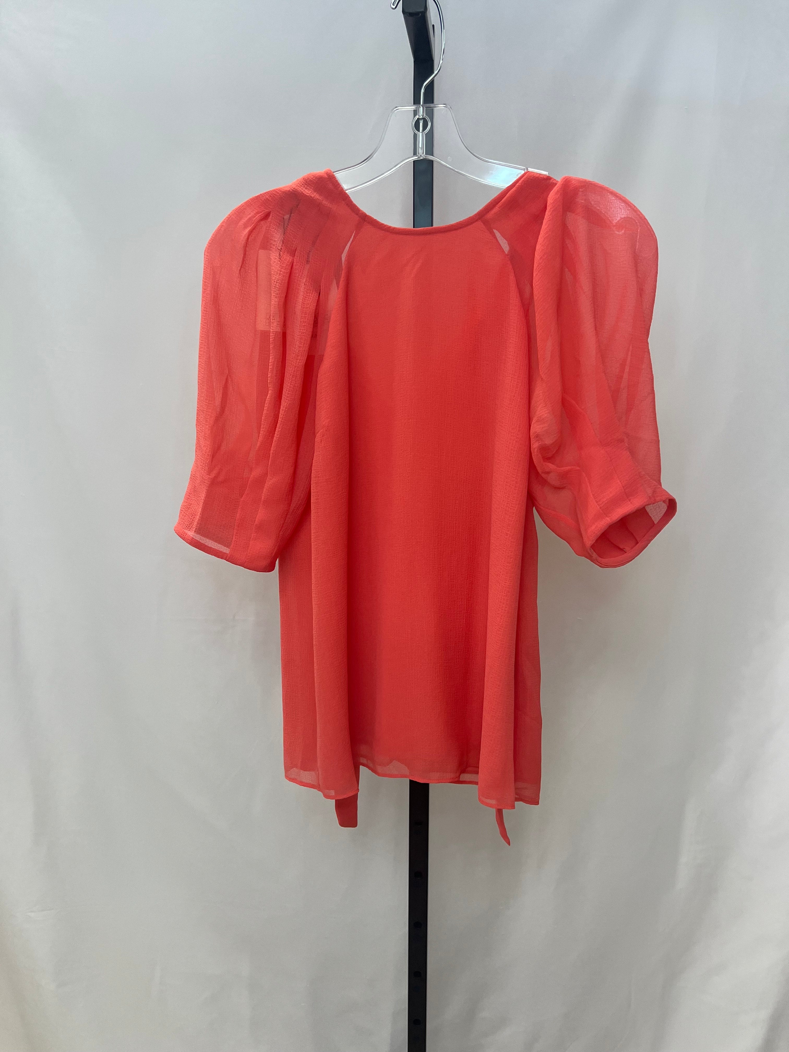 Ted Baker Coral Puff Slv Top size 1