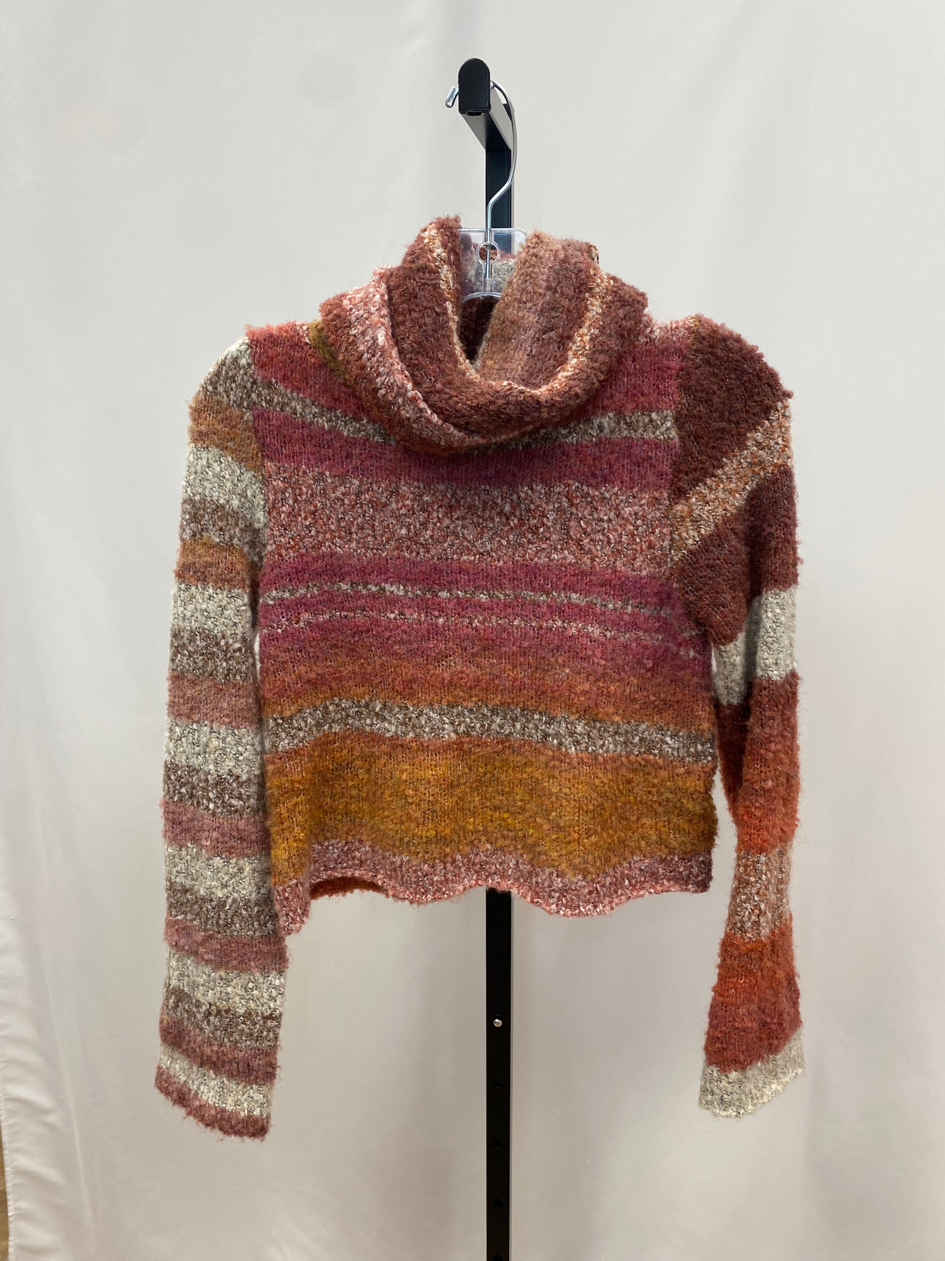 Free people pink tone sweater size S