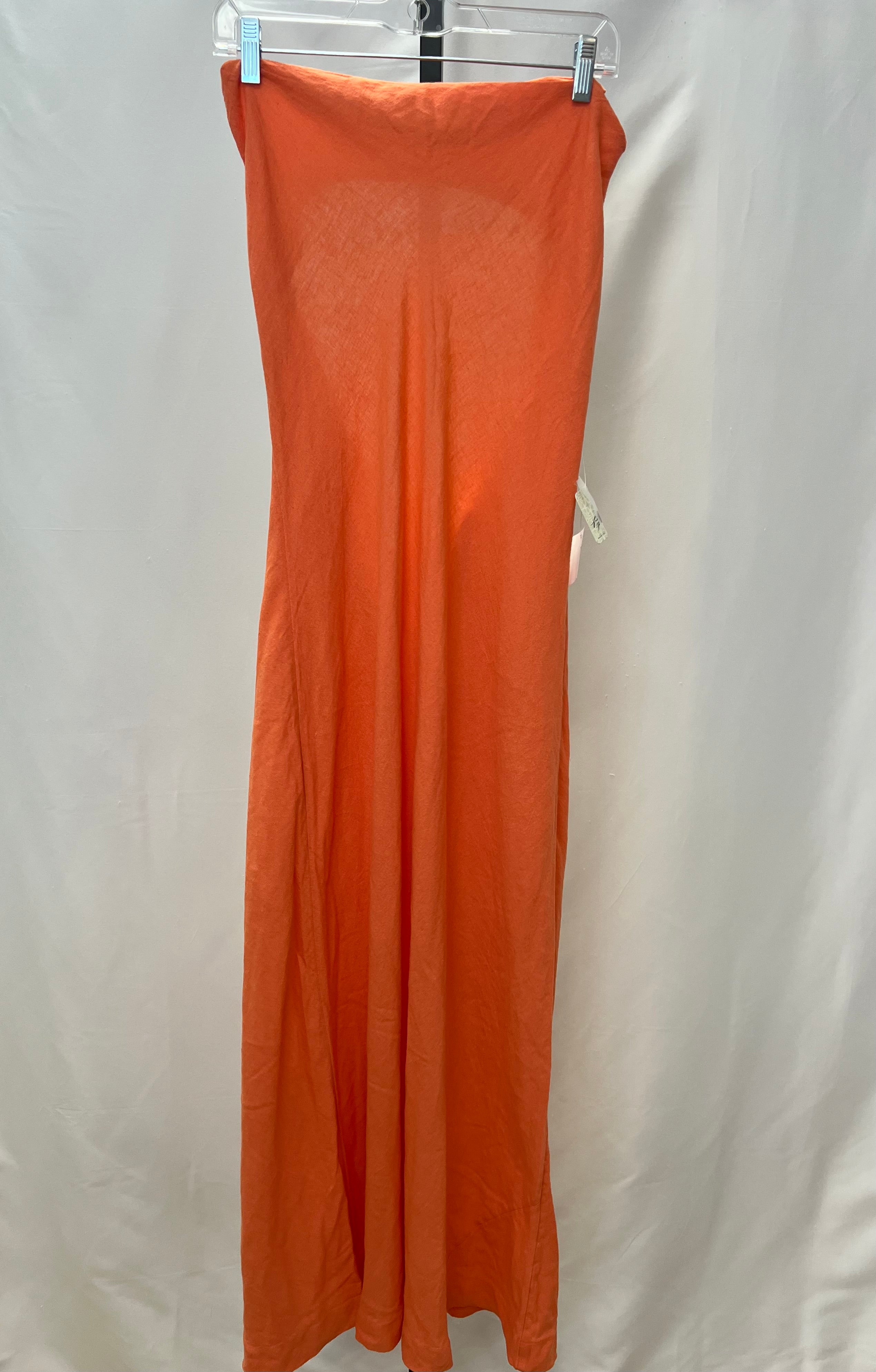 Free People Coral Maxi Dress size L
