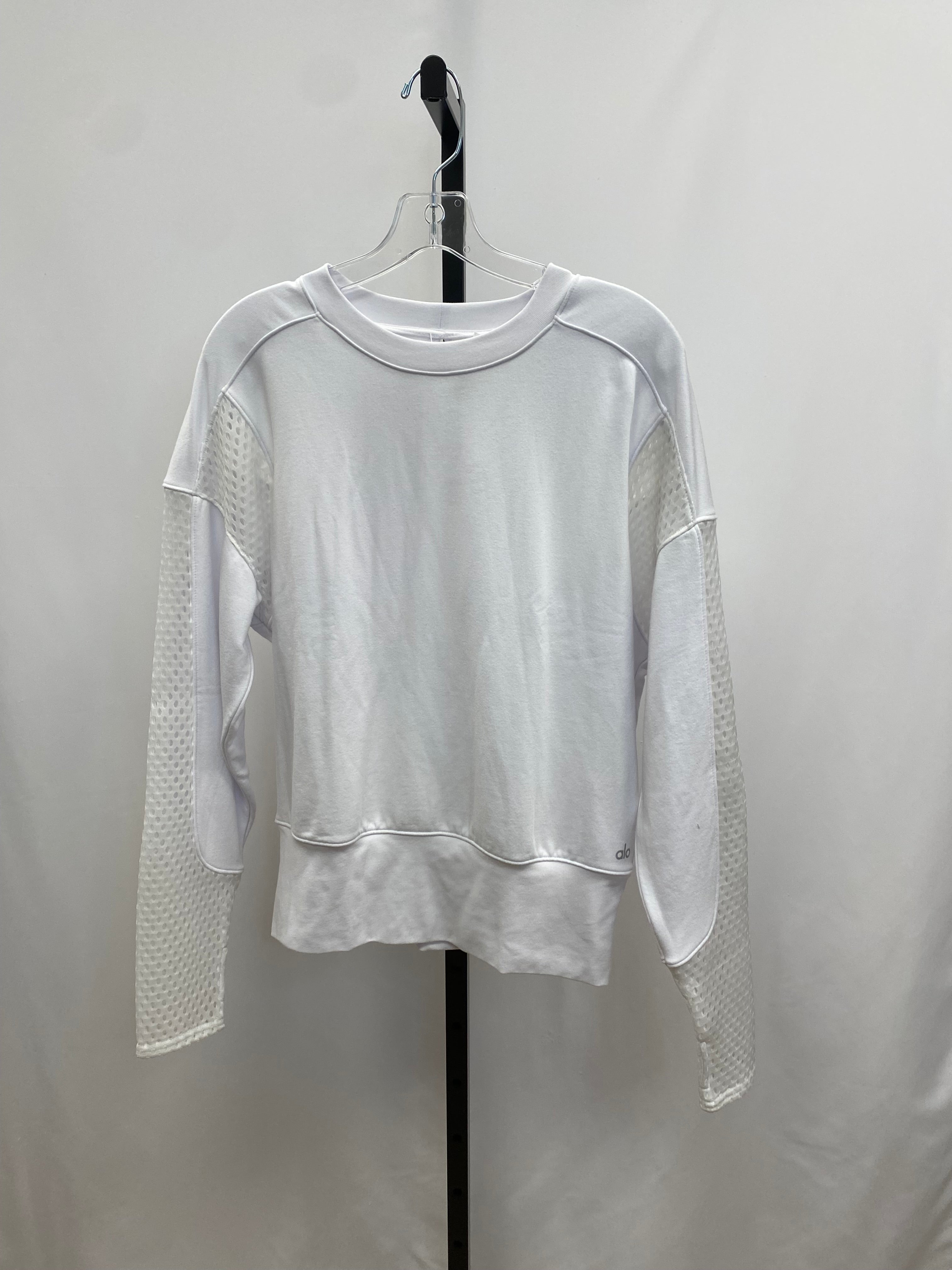 Alo white crewneck size M