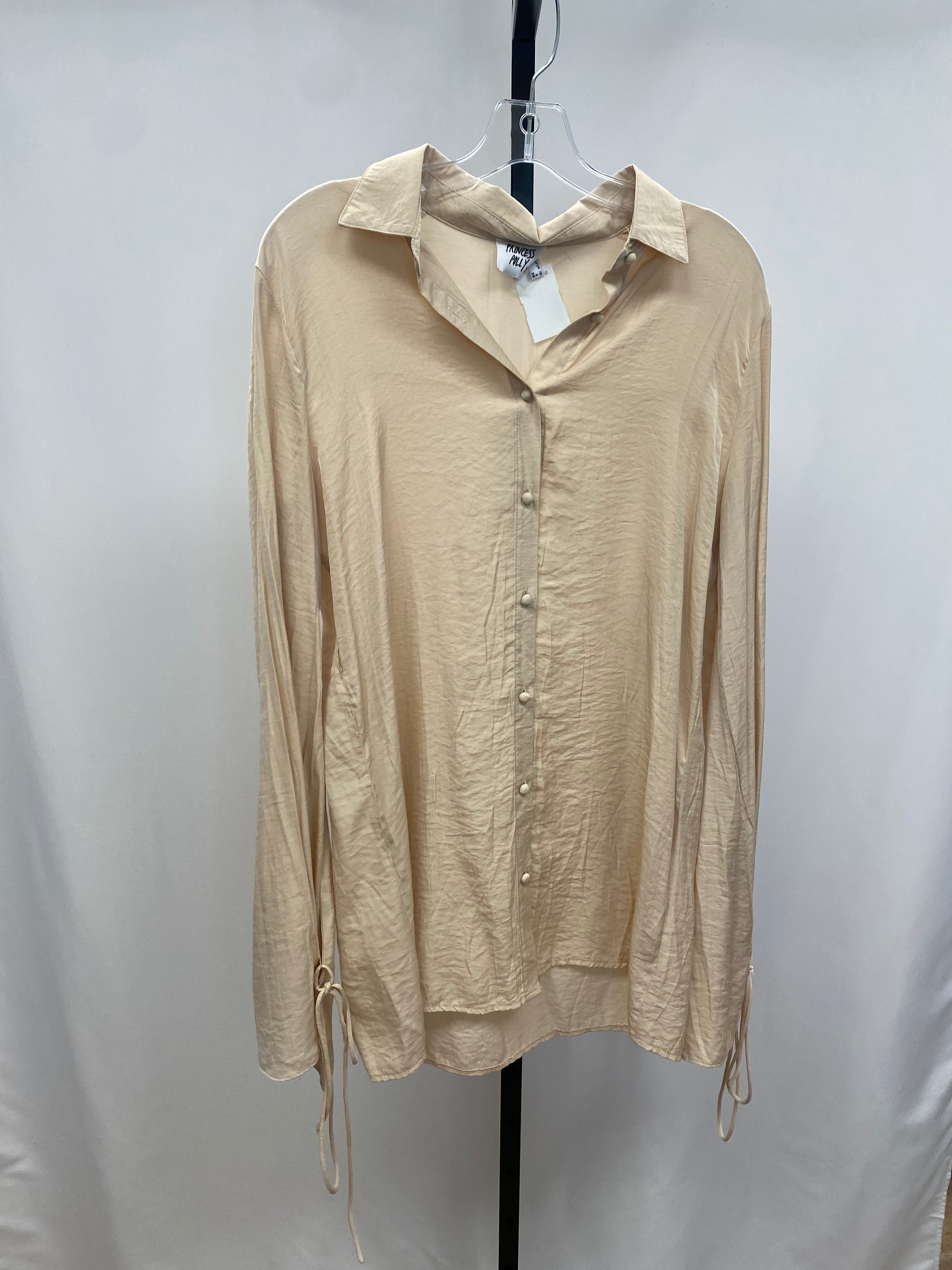 Princess polly beige dress size 6