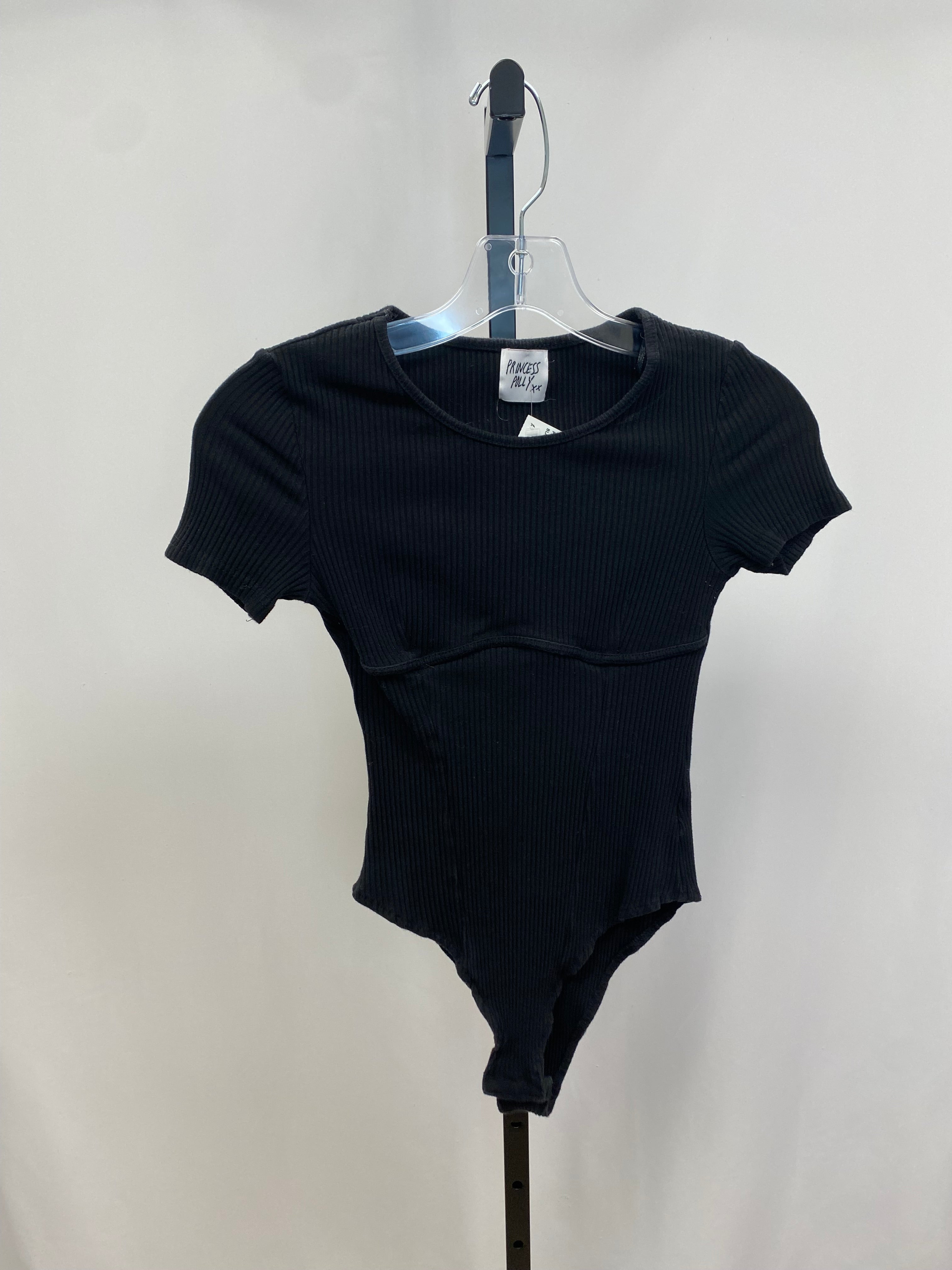 princess polly black bodysuit size XS