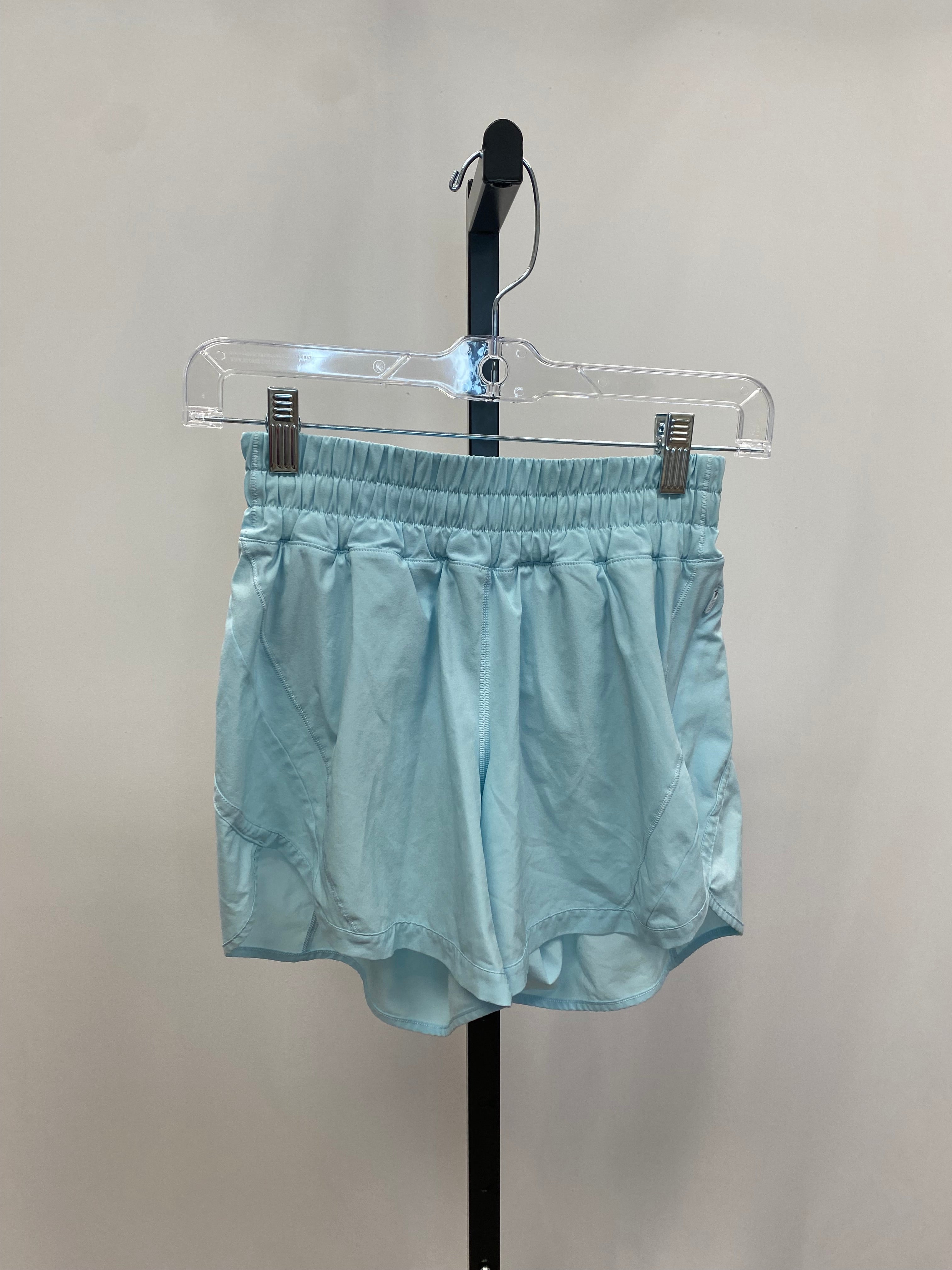 Lululemon teal tracker shorts size 4