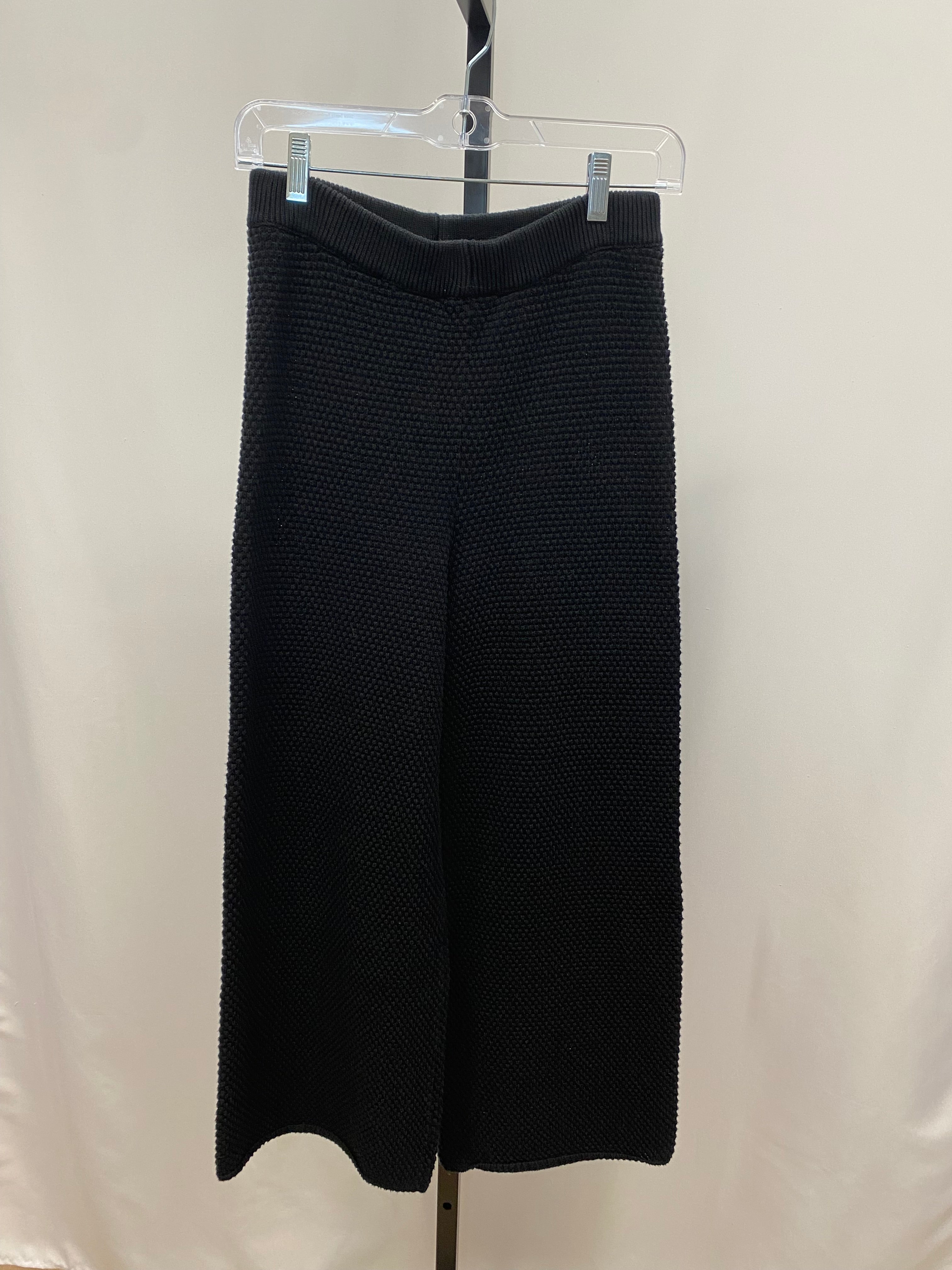 Free people black knit pants size xs