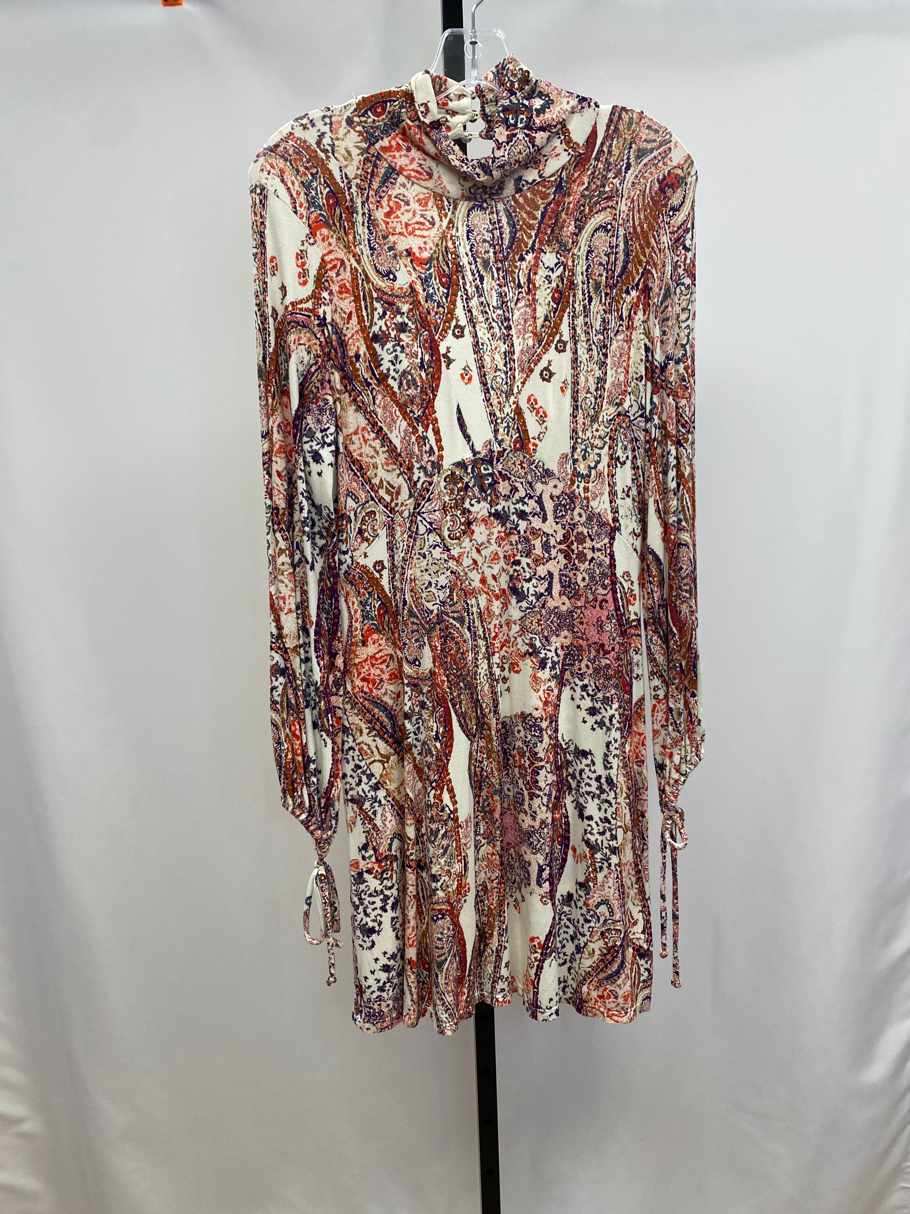 Free people patterned dress size S