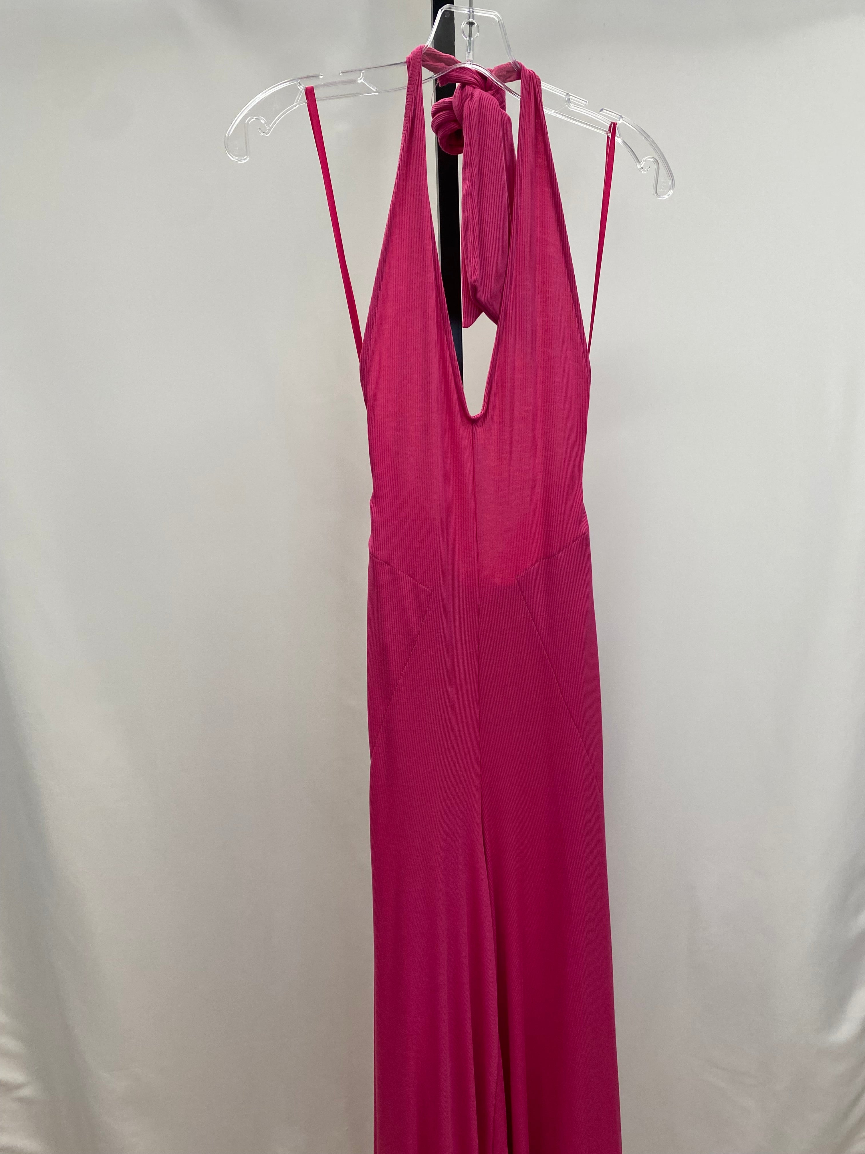 Free people pink jumpsuit size S