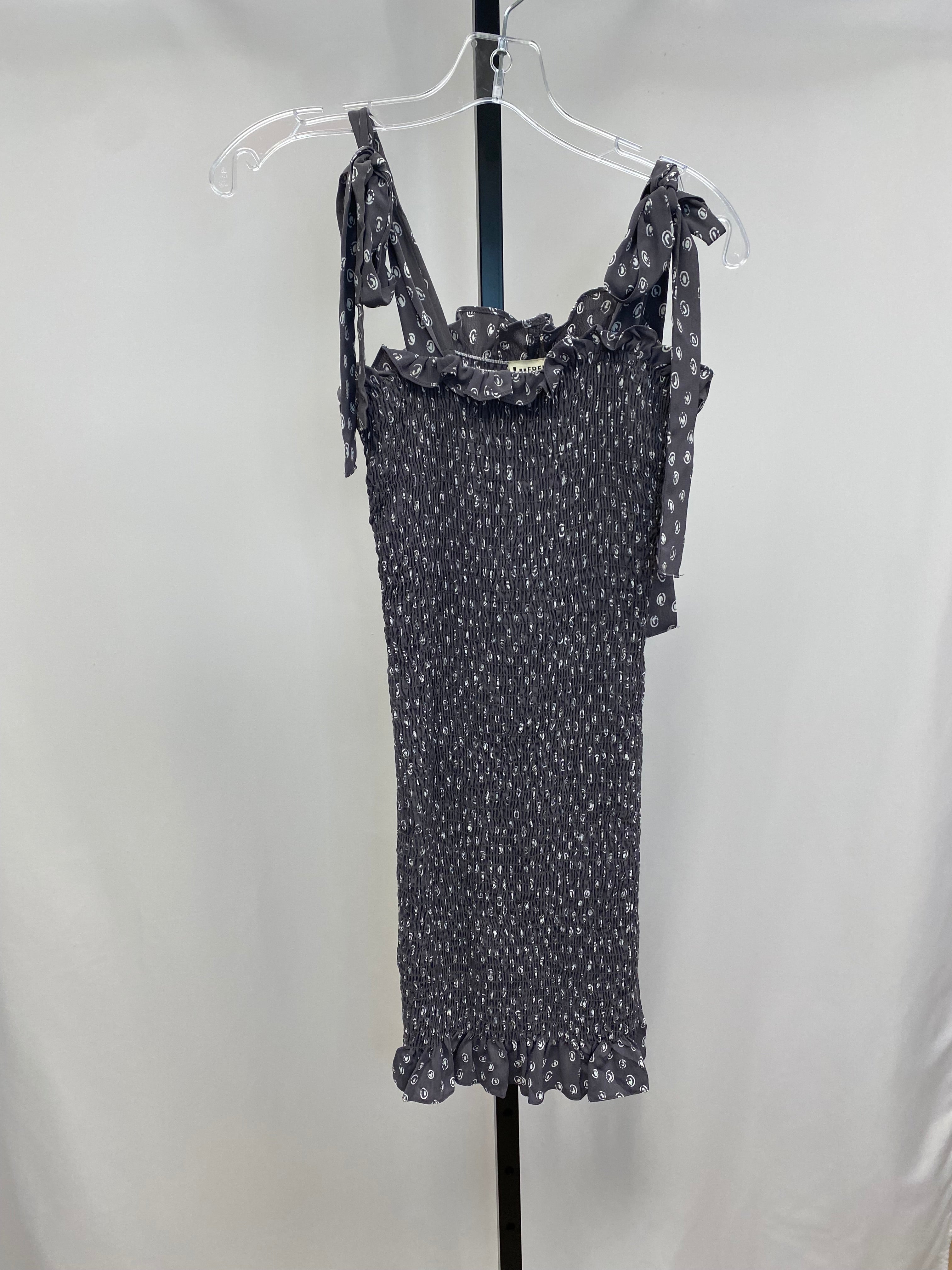 Free people grey dress size S
