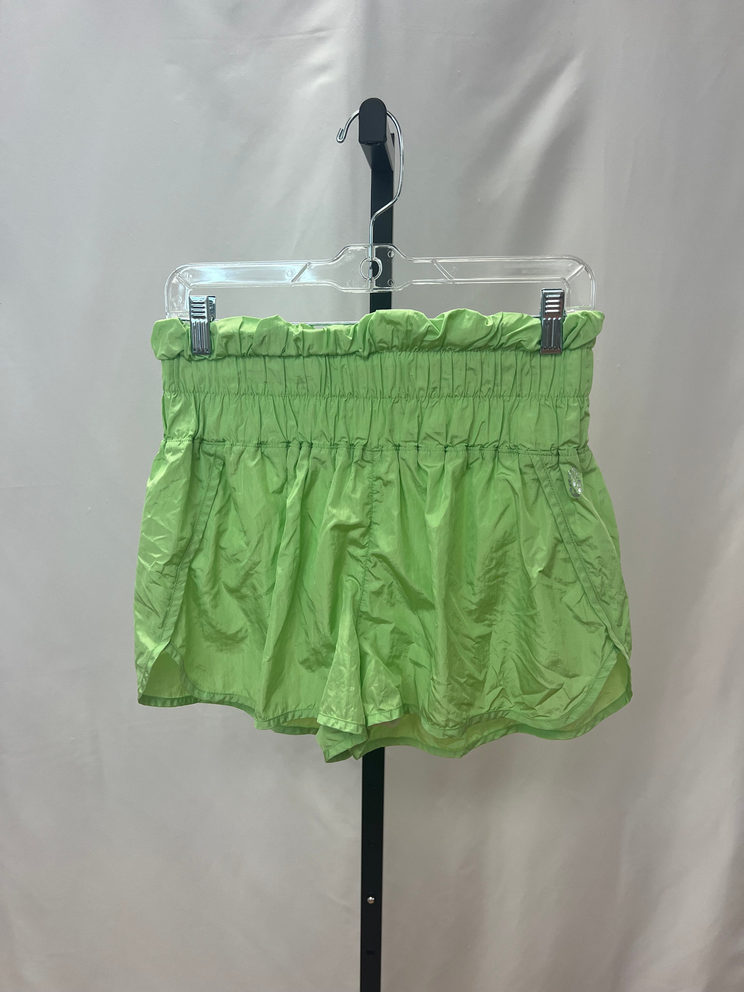 Free people movement green shorts size L
