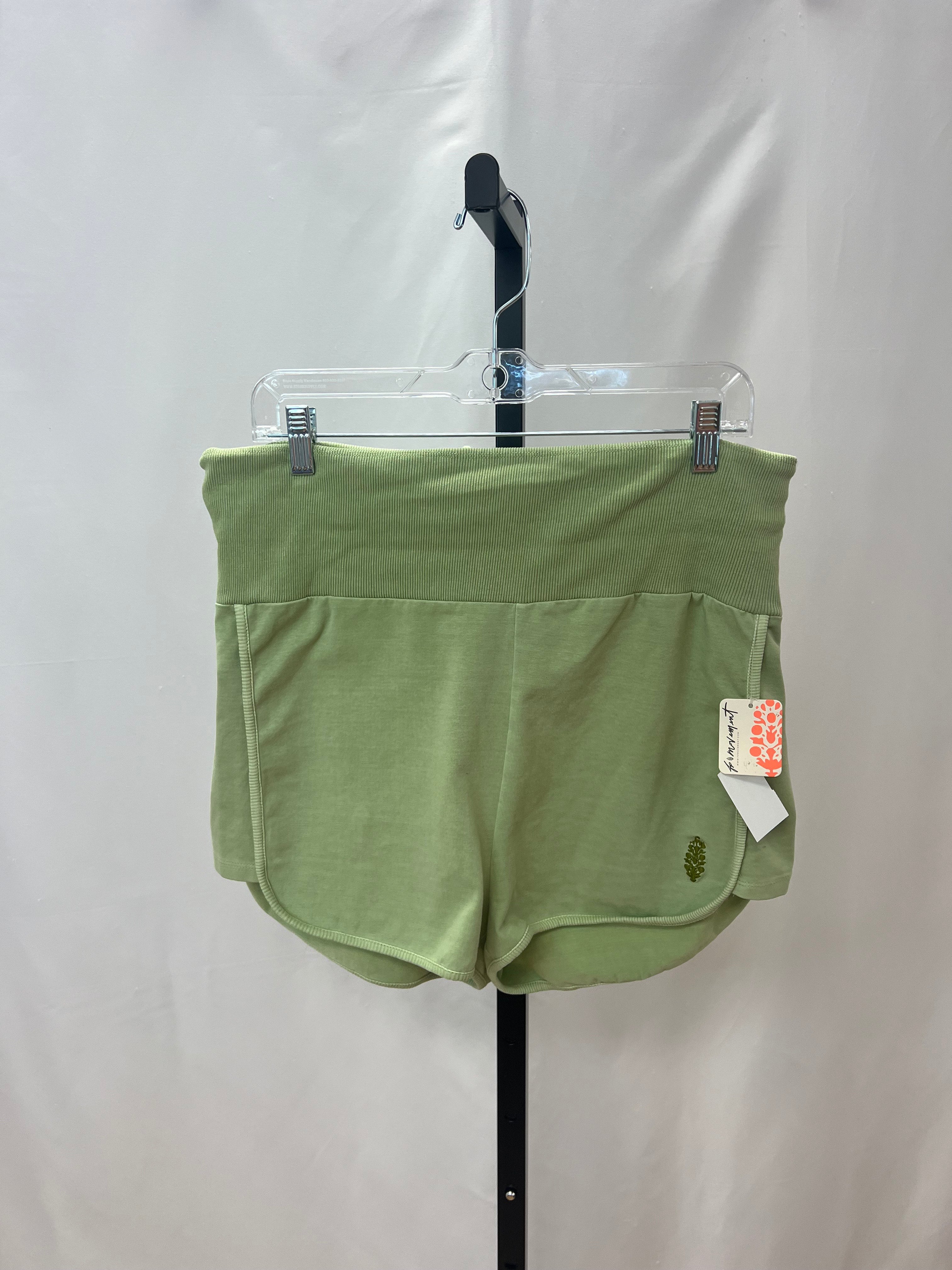 Free people green shorts size L