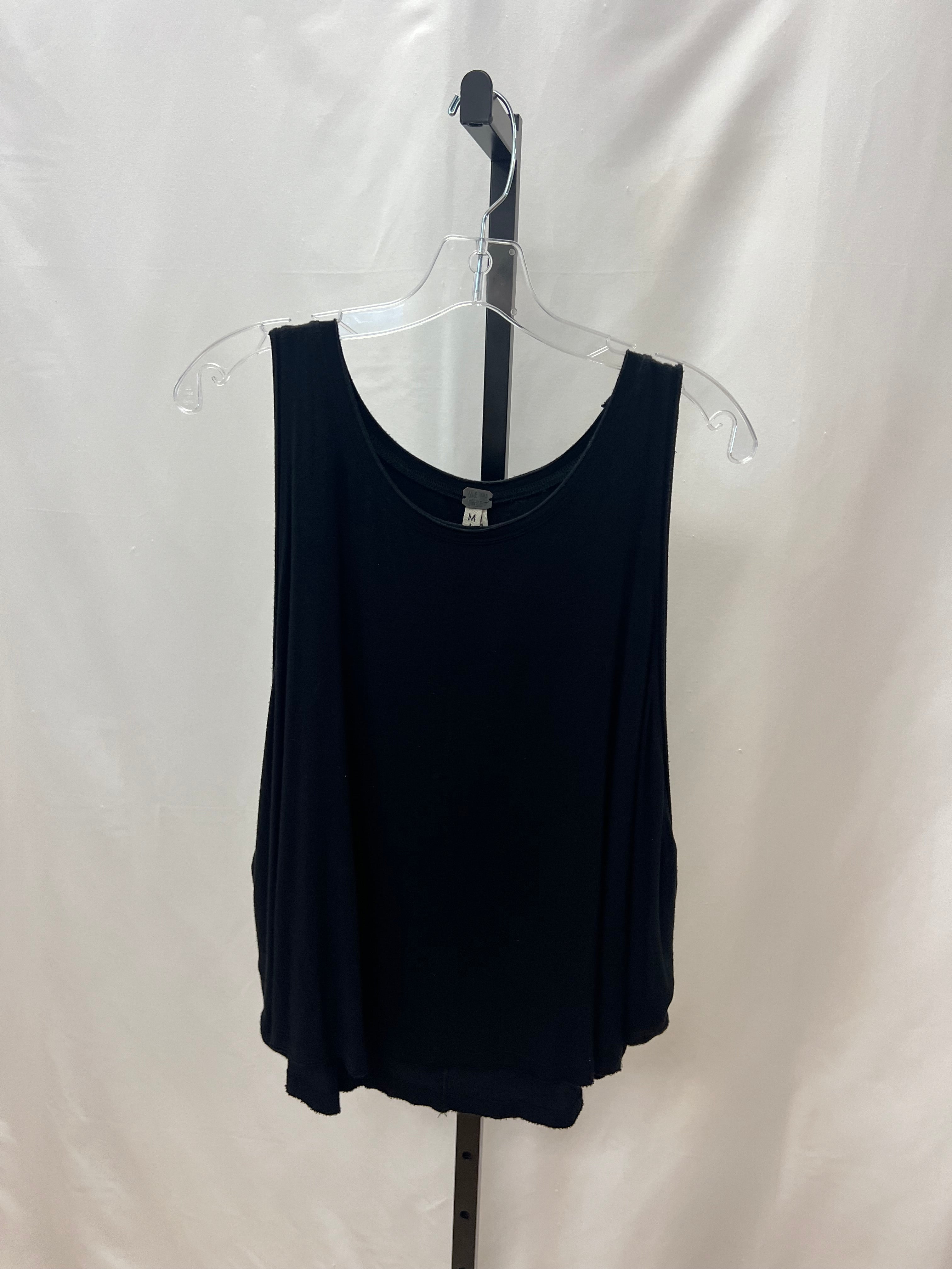 Free people black tank size M