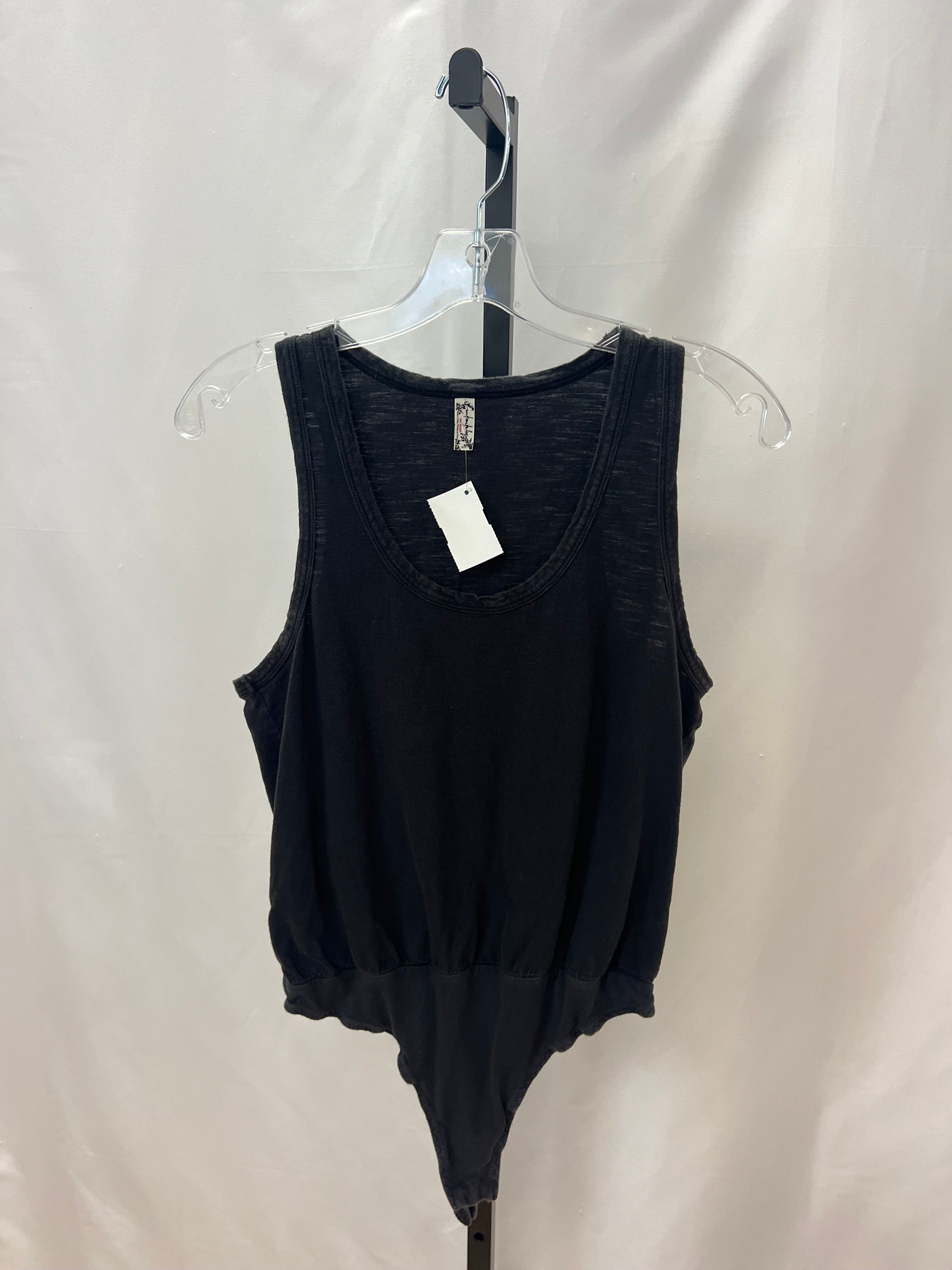 Free people black bodysuit size M