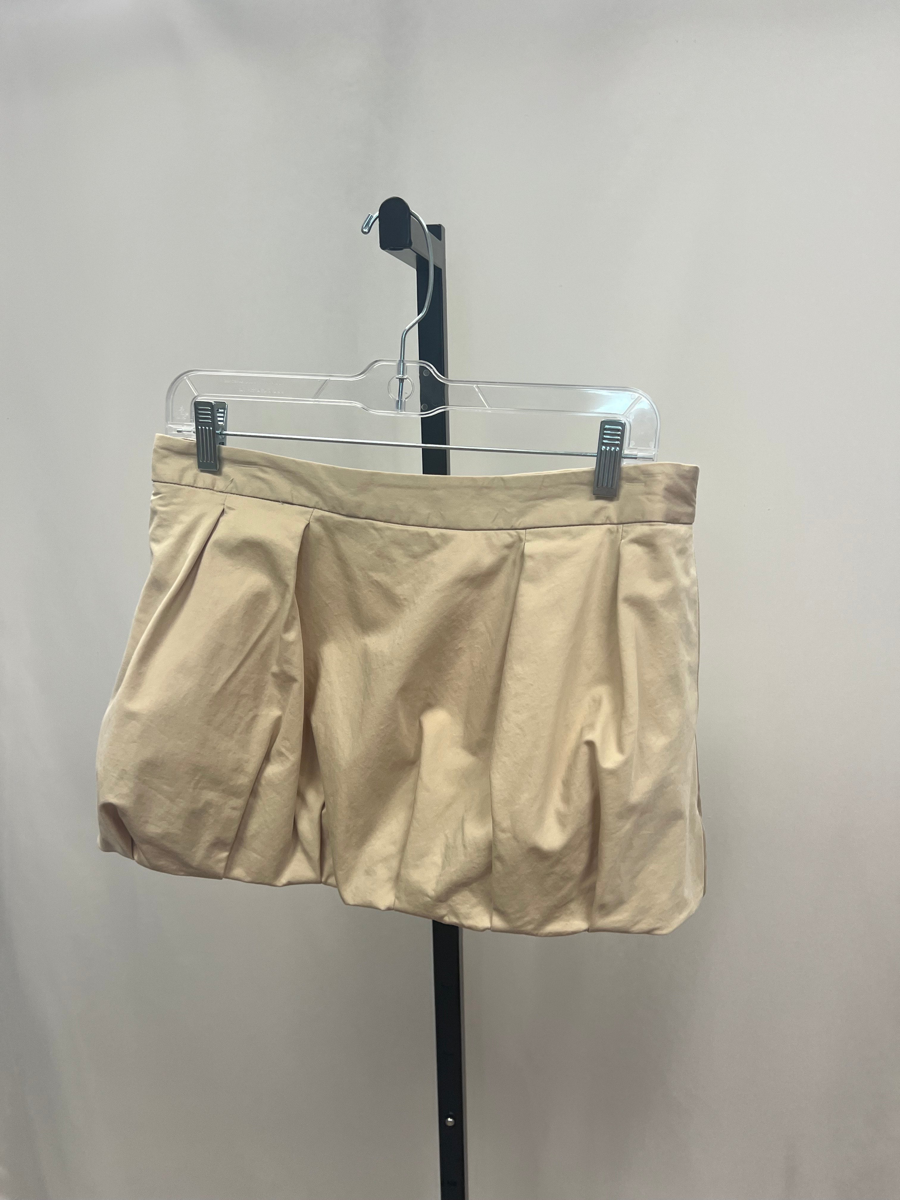 Zara khaki skort size M