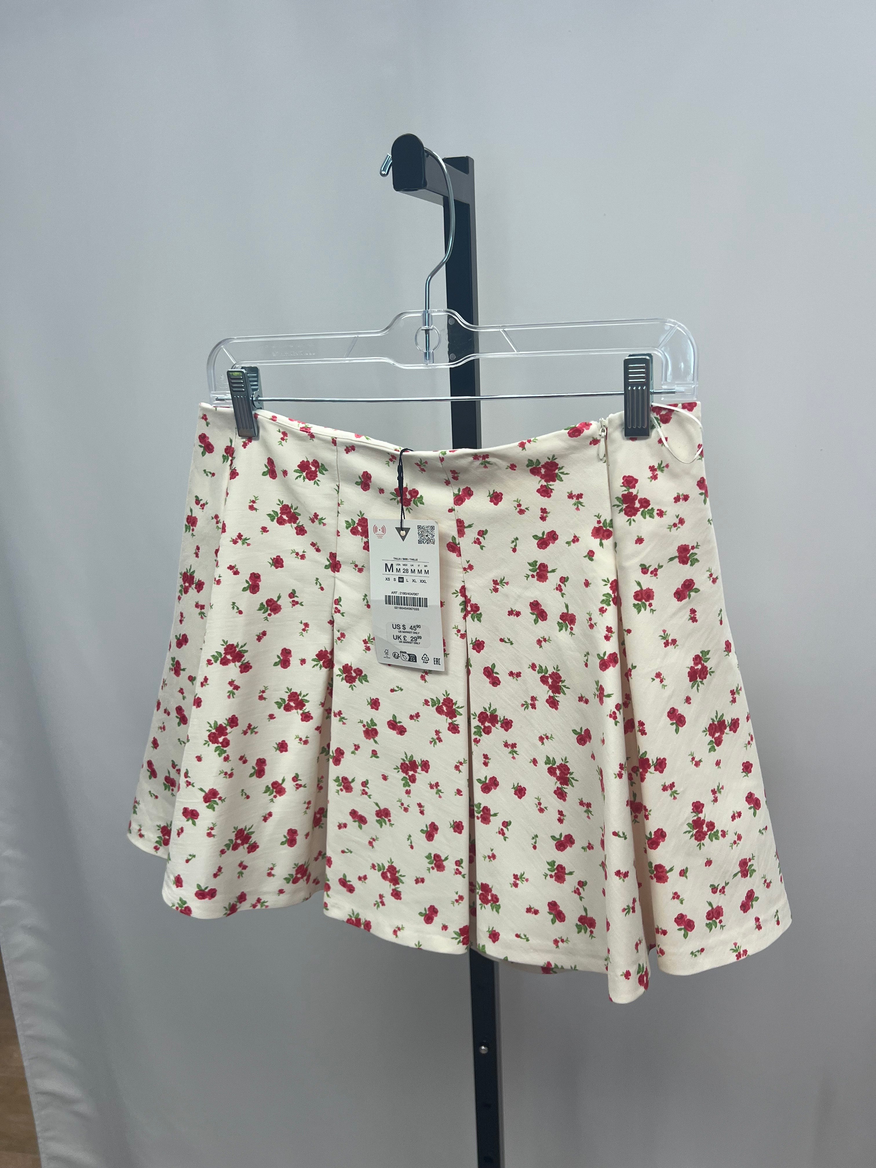 Zara cherry skirt size M