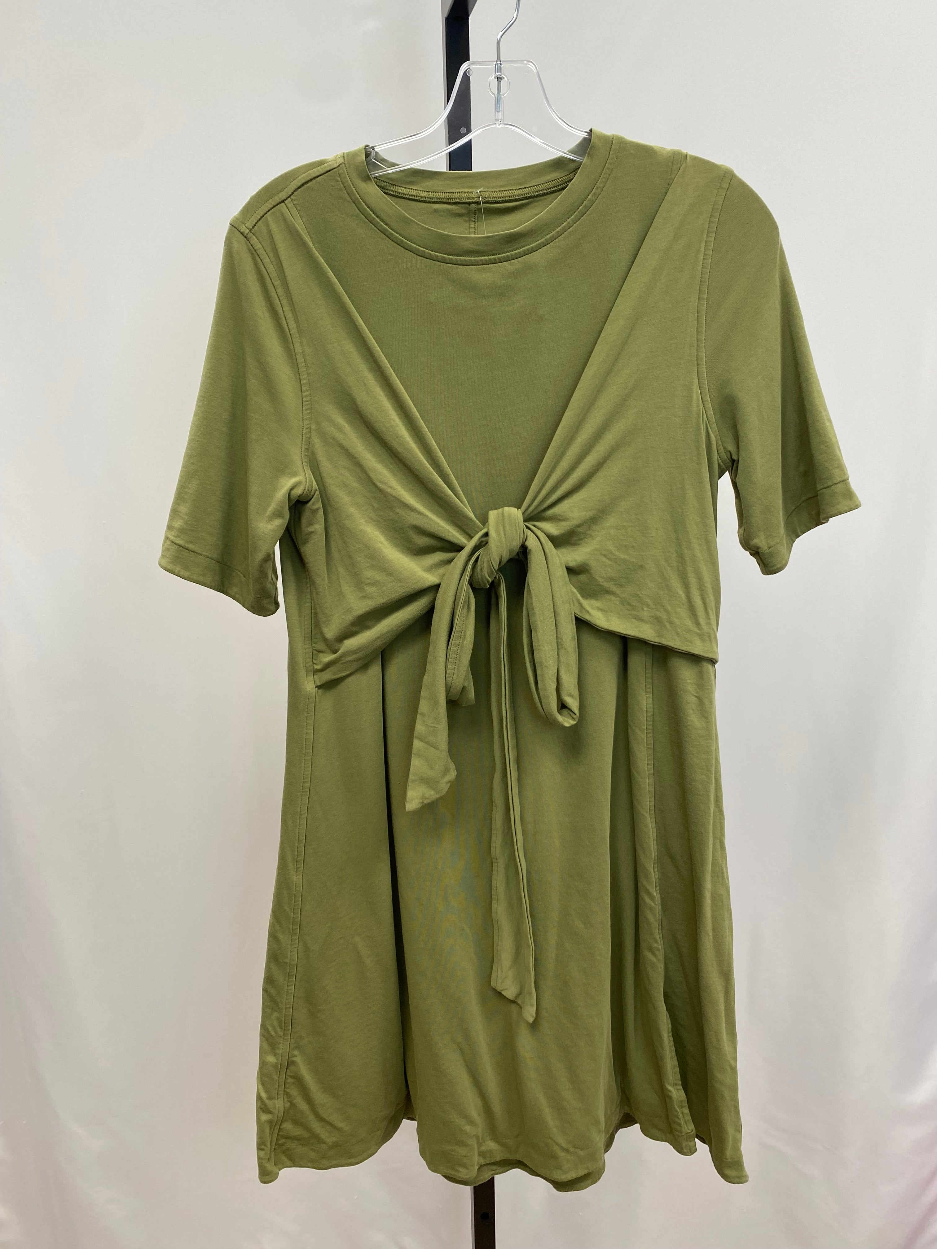 Lululemon green wrap dress size 8