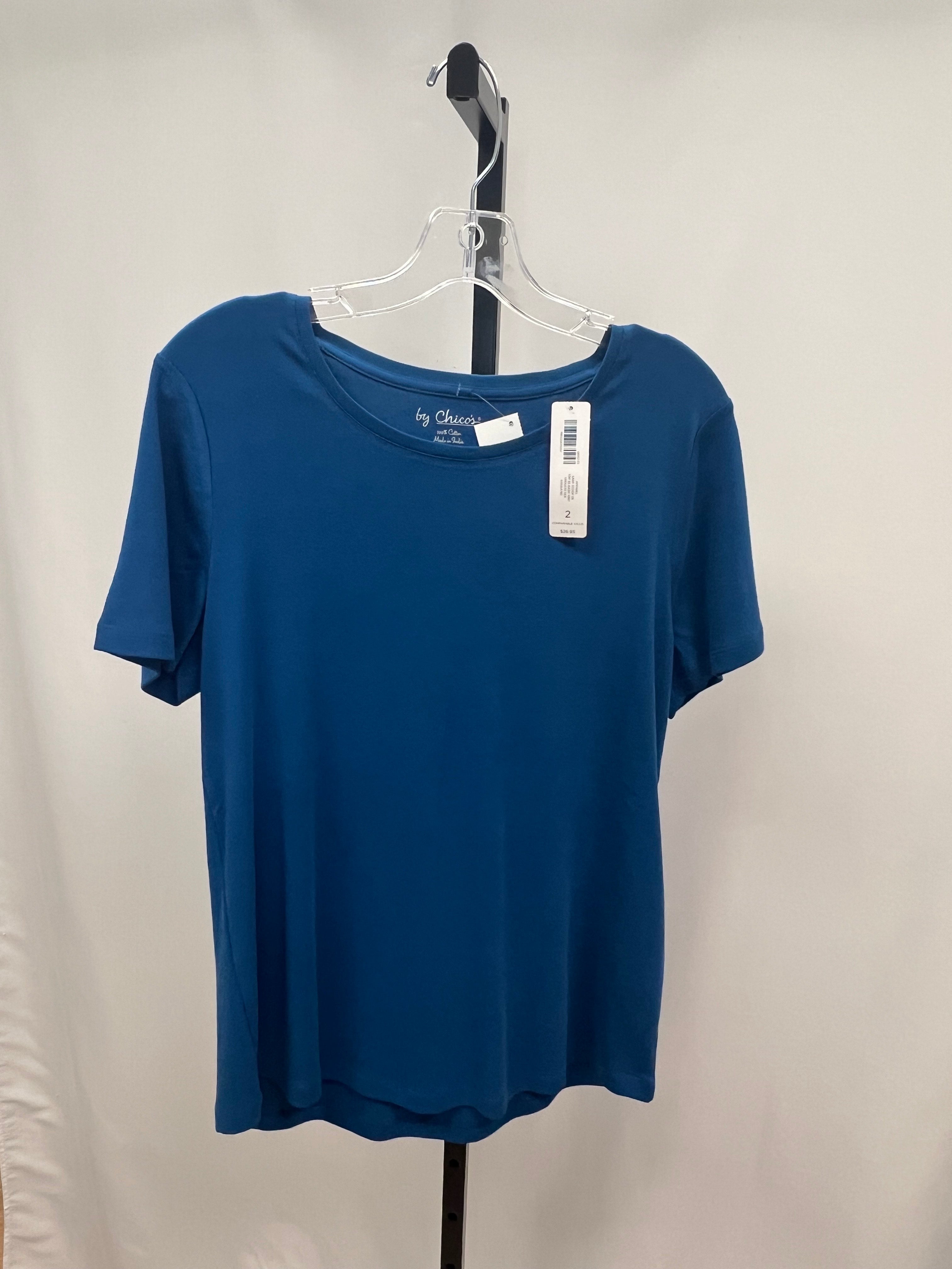 Chico's Blue shirt size 2