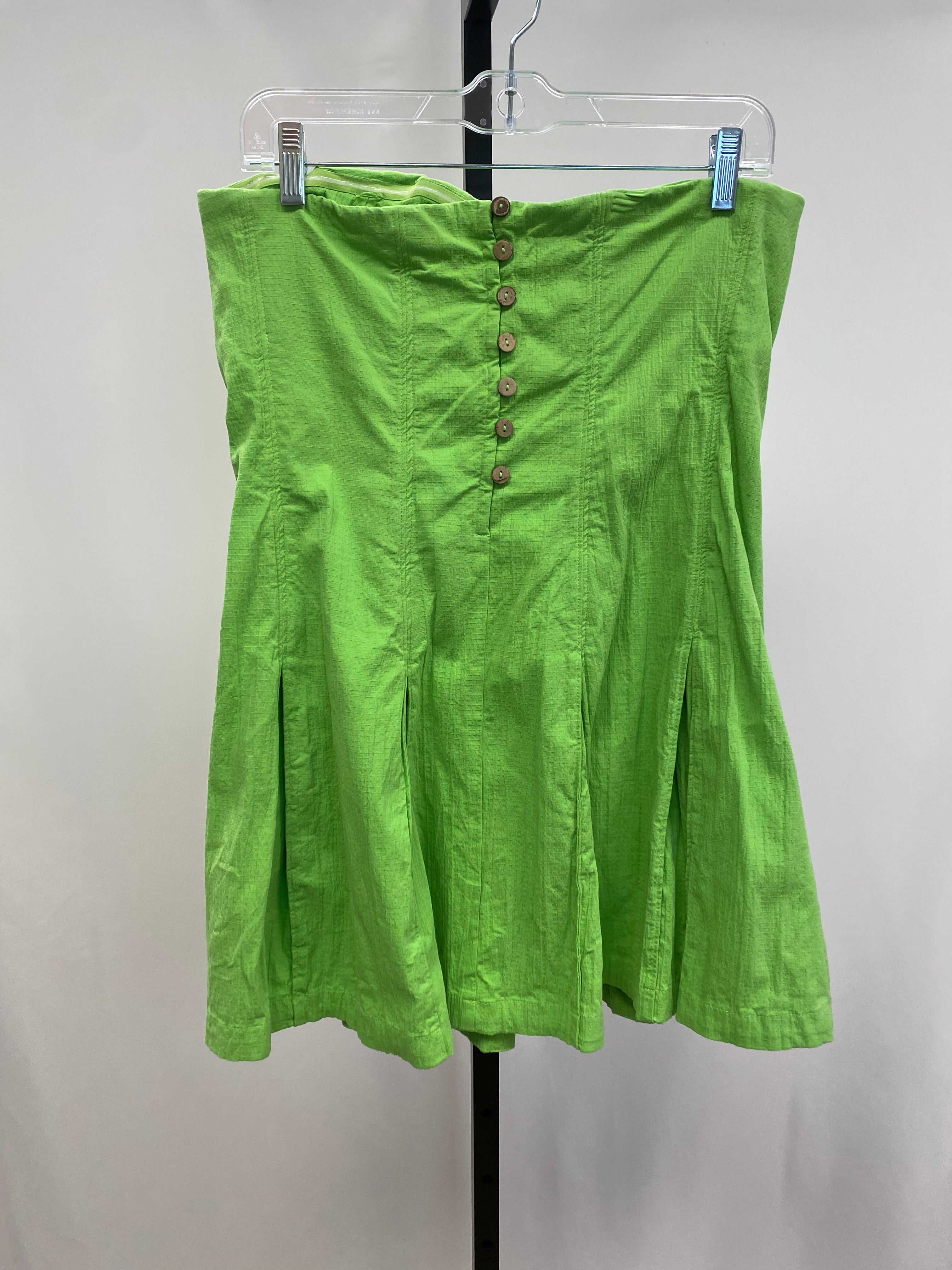 Free people lime green dress size XL