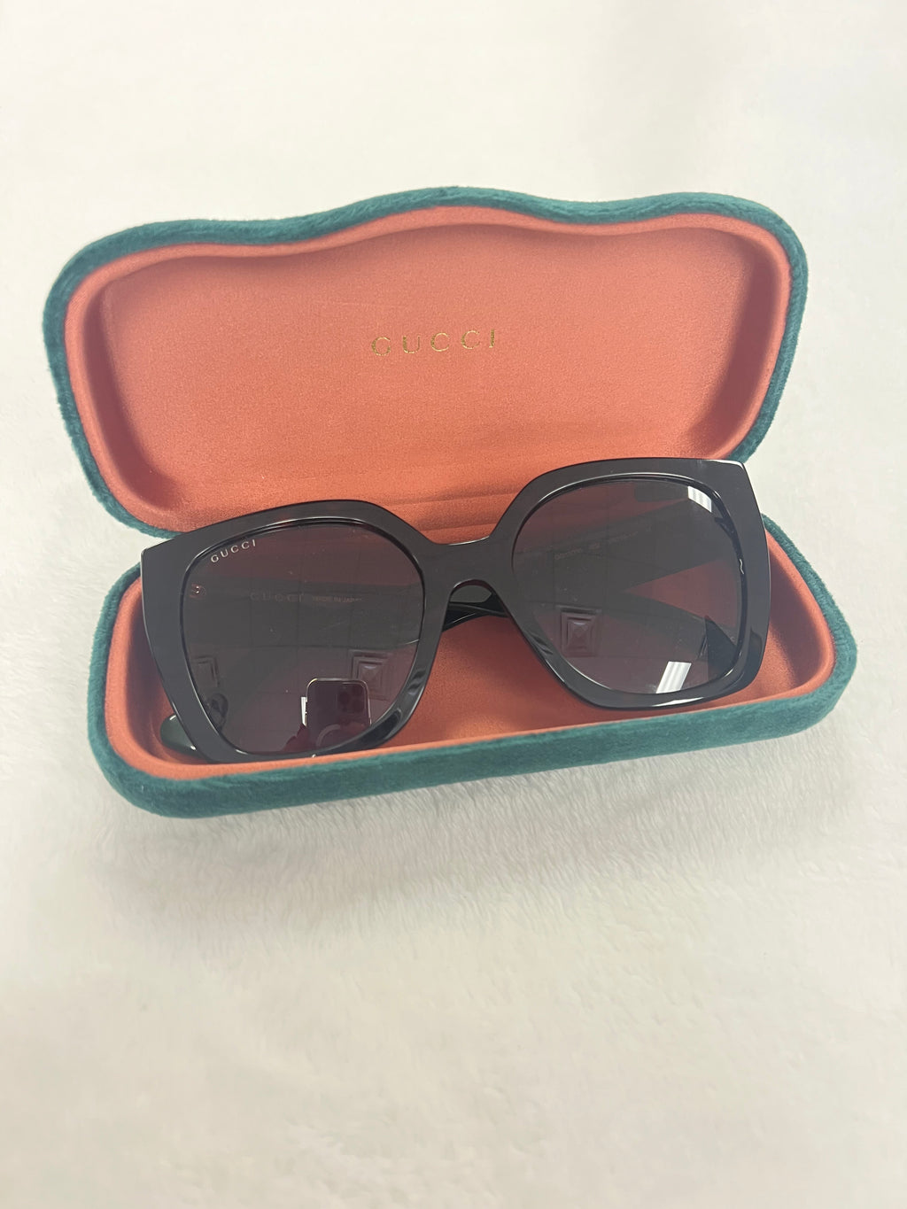 Gucci Stripe Side Sunglasses