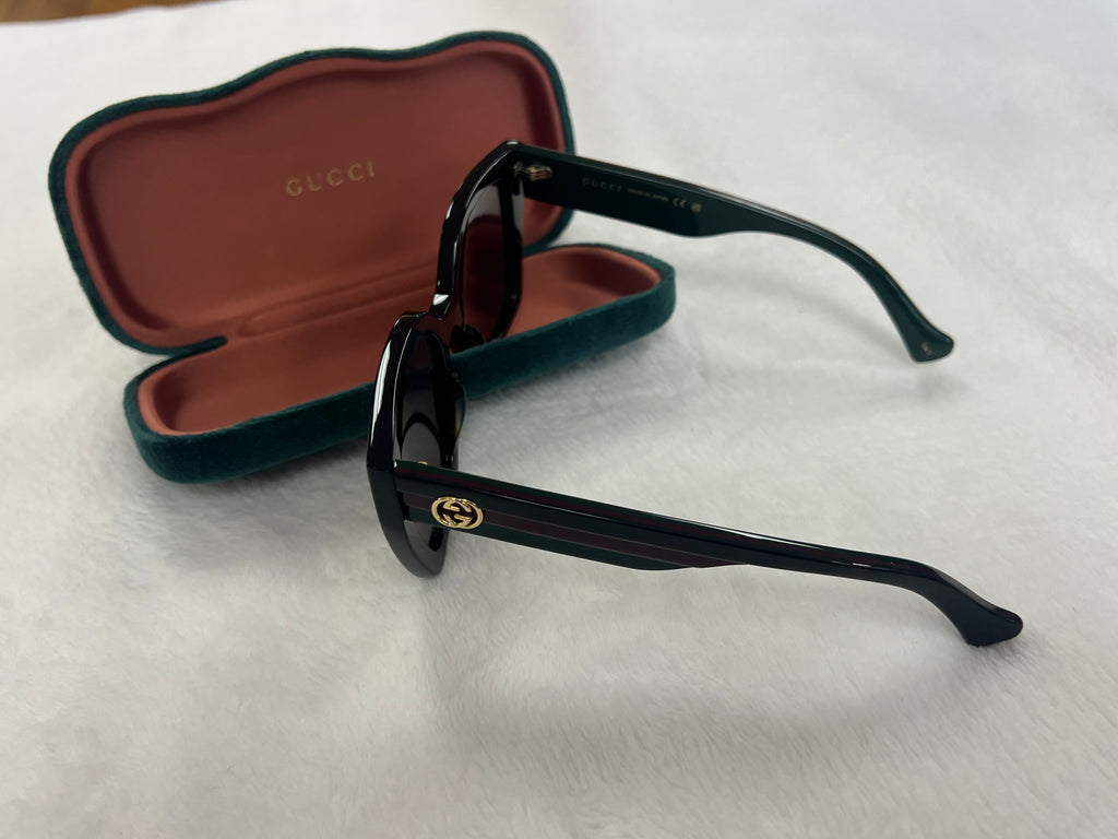 Gucci Stripe Side Sunglasses