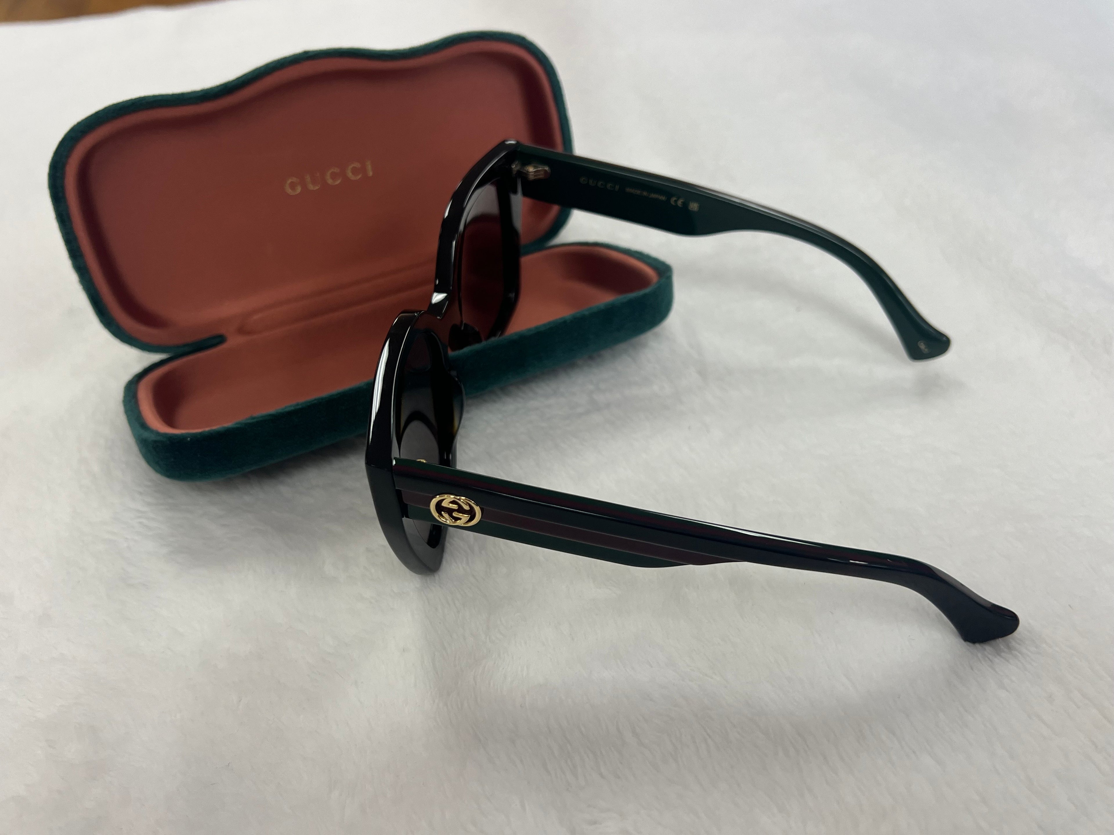 Gucci Stripe Side Sunglasses