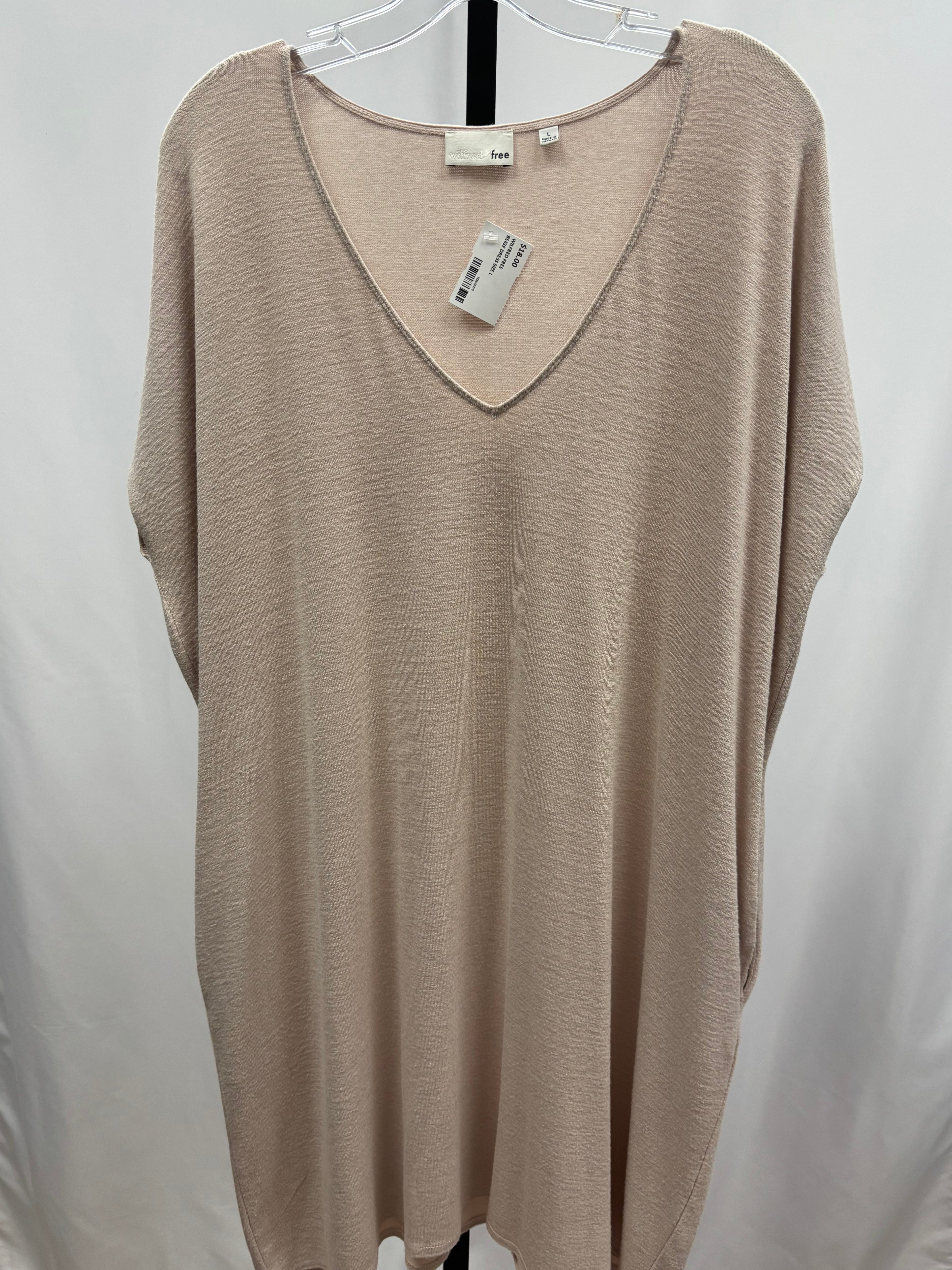 Wilfred free beige dress size L